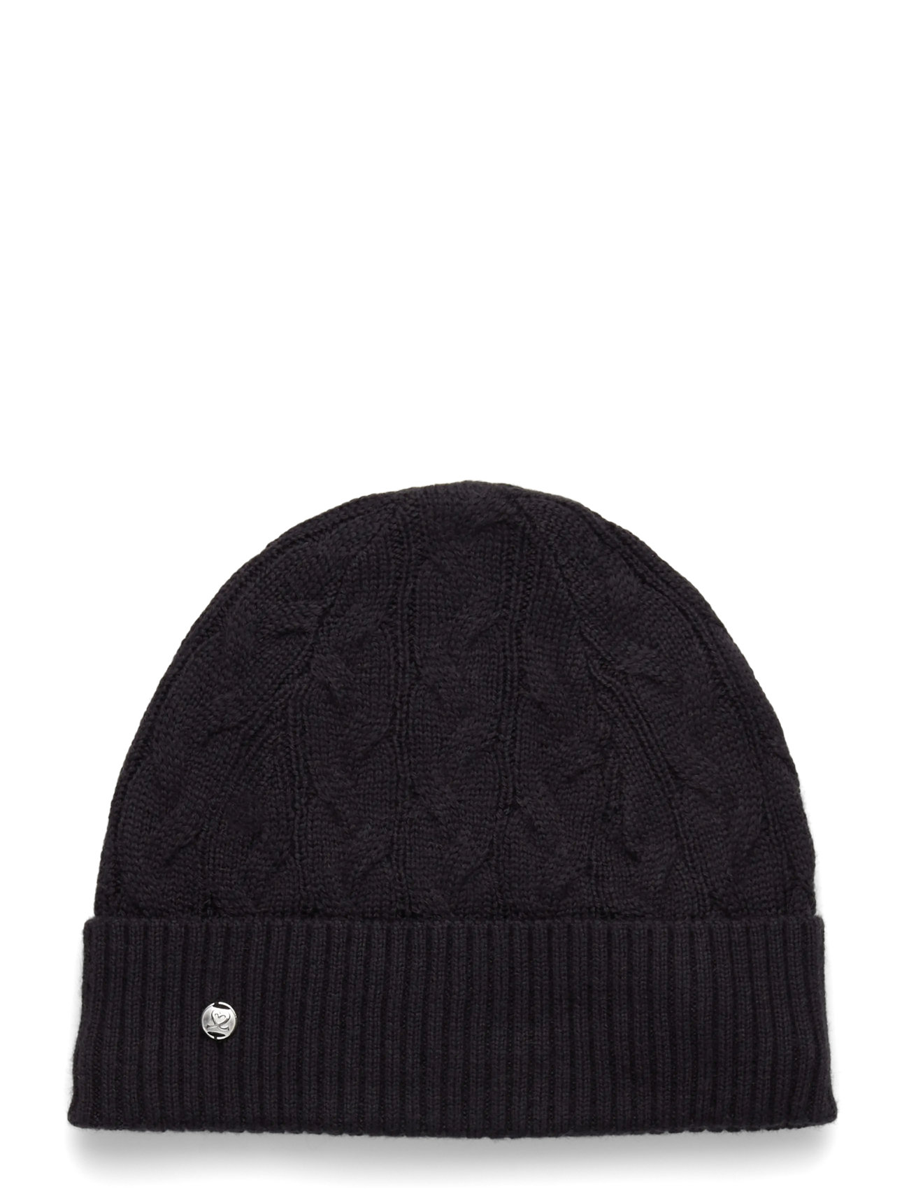 Daily Sports Cable Knit Hat - Black - ONE SIZE 2