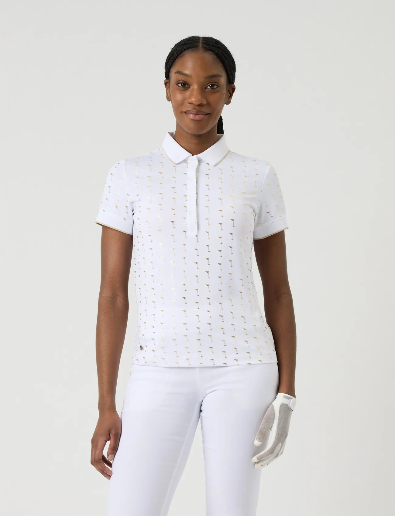 Daily Sports Tour Ss Polo Shirt - White - S