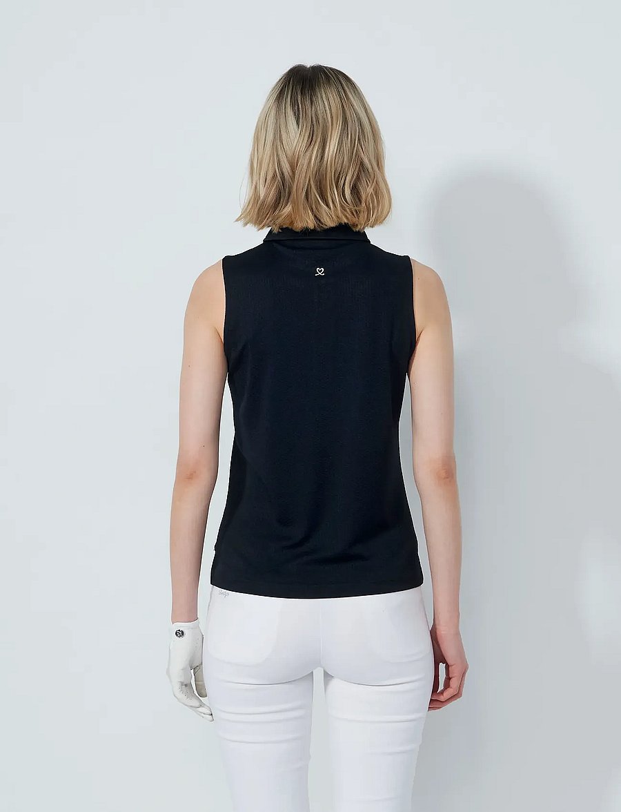 Daily Sports - PEORIA SL POLO SHIRT - tops & t-shirts - black - 3