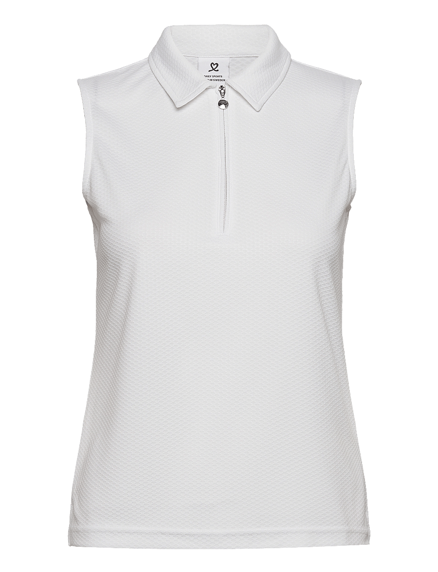 Daily Sports - PEORIA SL POLO SHIRT - koszulki polo - white - 1