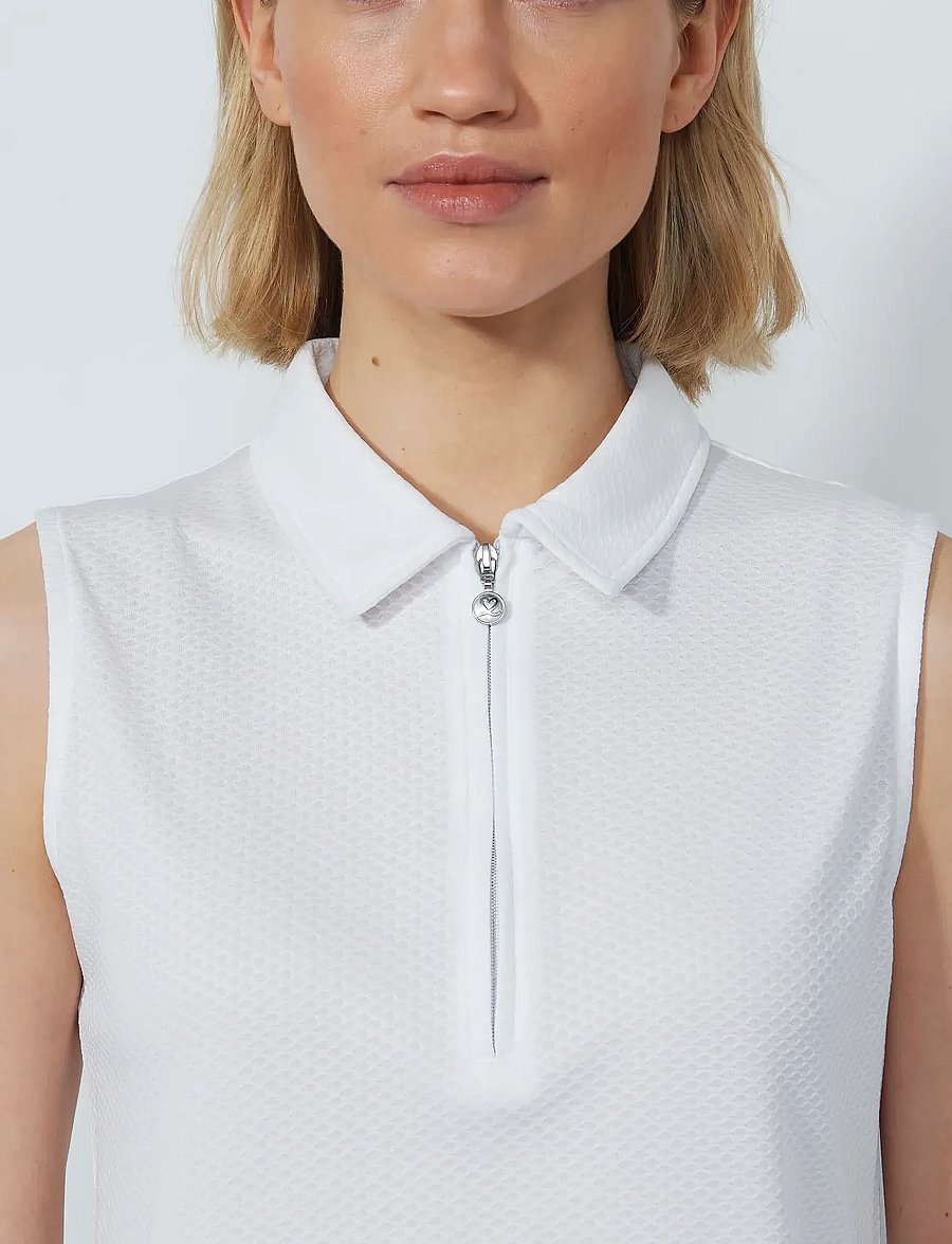 Daily Sports - PEORIA SL POLO SHIRT - koszulki polo - white - 4