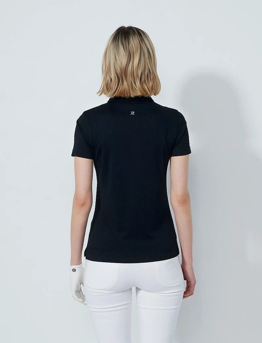 Daily Sports - PEORIA SS POLO SHIRT - tops & t-shirts - black - 3
