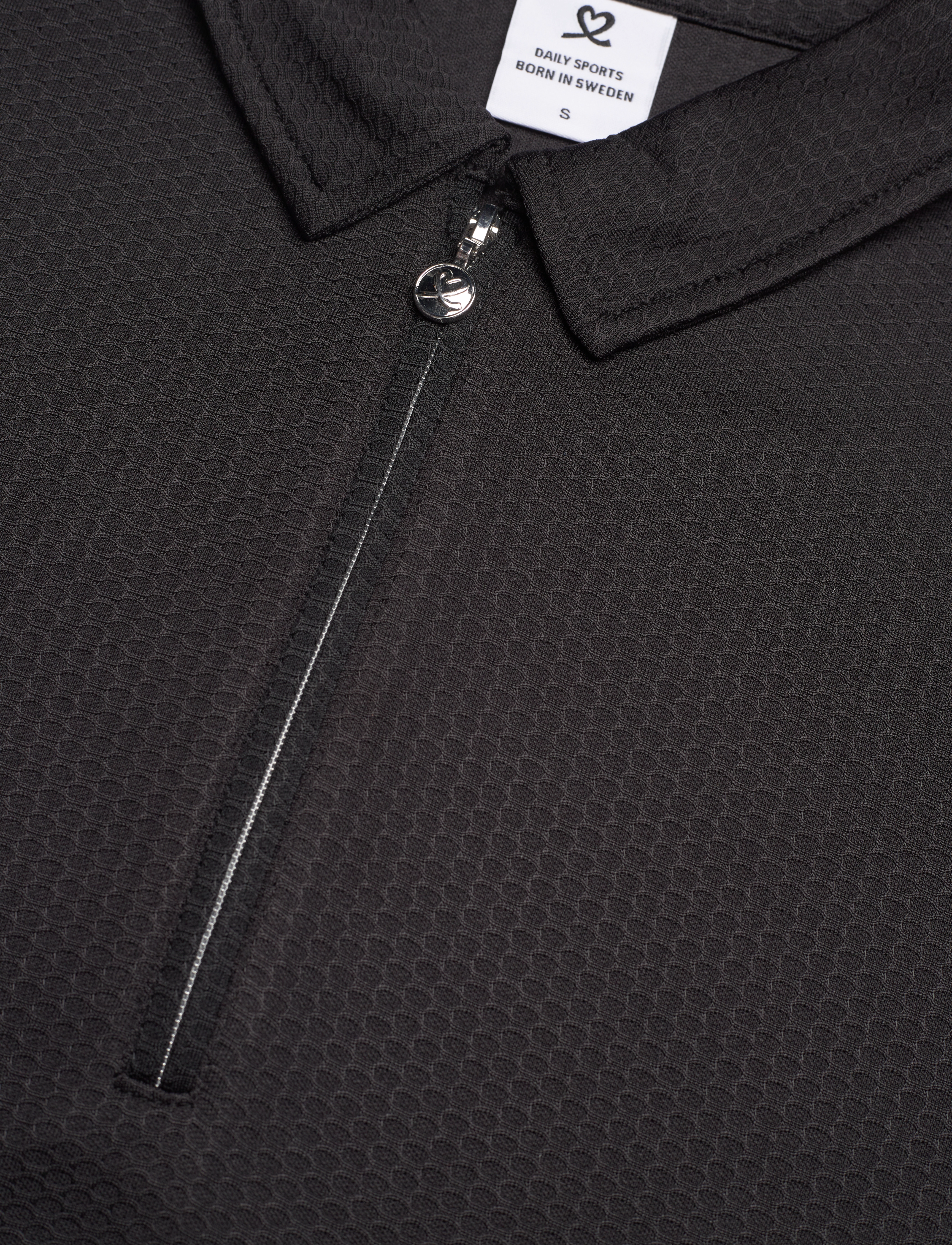 Daily Sports - PEORIA SS POLO SHIRT - tops & t-shirts - black - 5