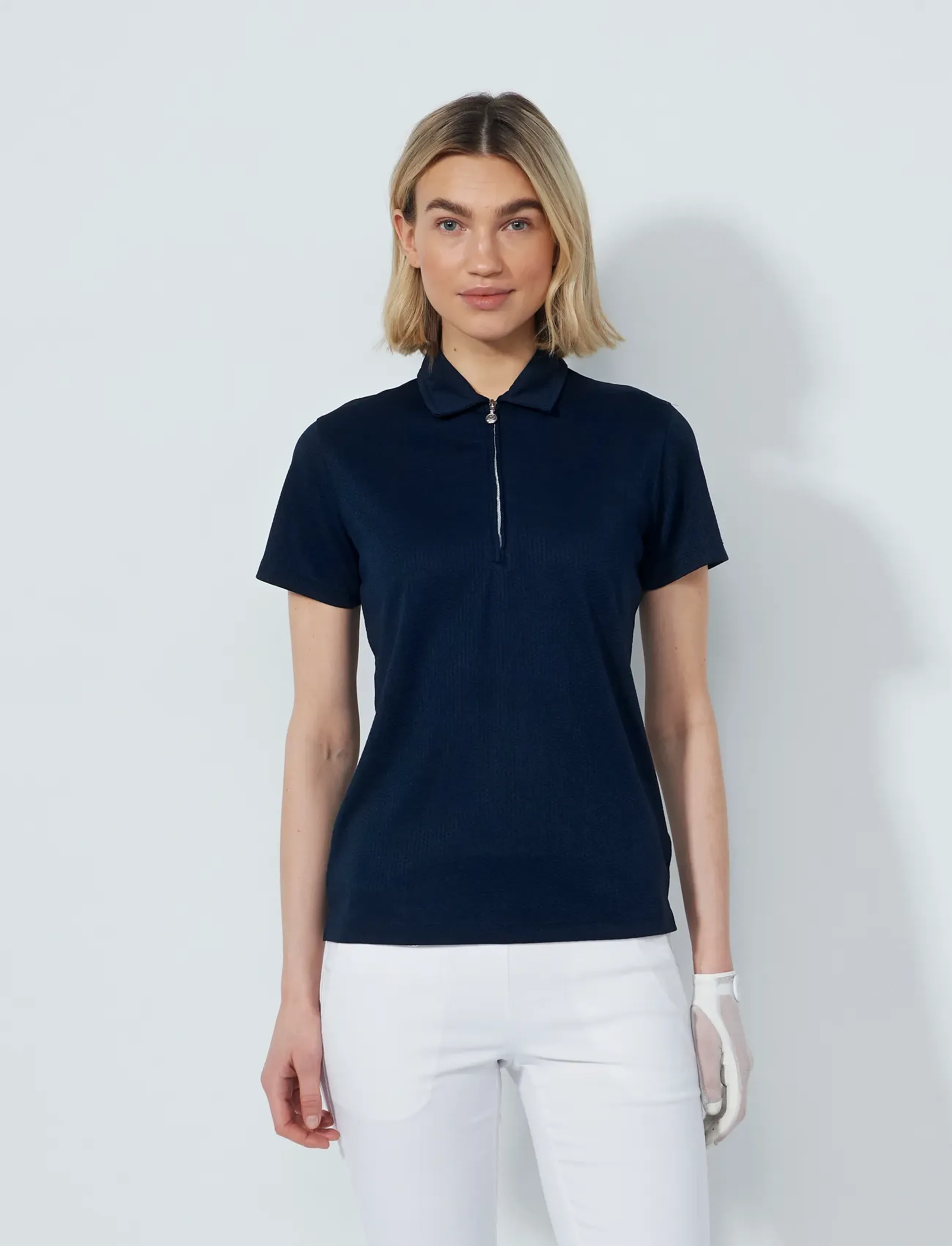 Daily Sports PEORIA SS POLO SHIRT - T-shirts & Toppe - NAVY / navy
