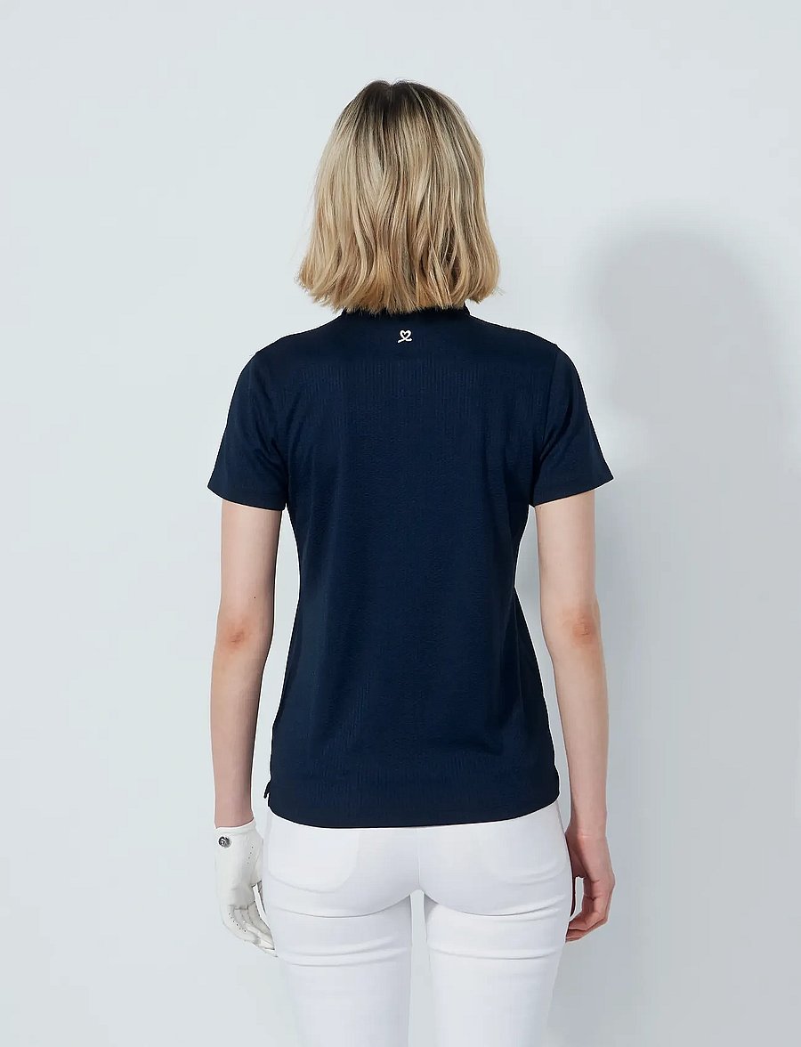 Daily Sports - PEORIA SS POLO SHIRT - toppe & t-shirts - navy - 3