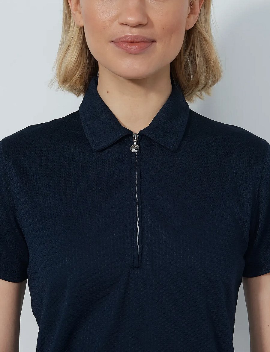 Daily Sports - PEORIA SS POLO SHIRT - toppe & t-shirts - navy - 4