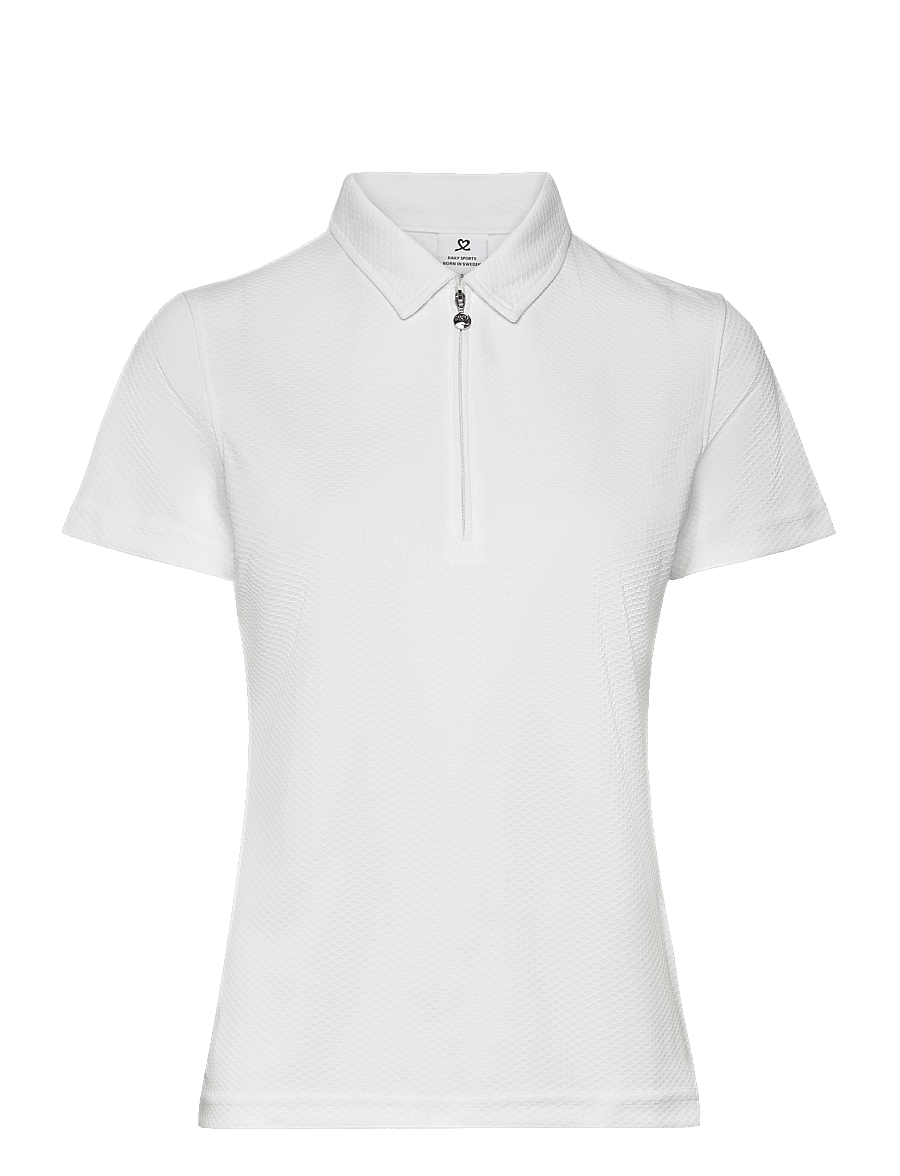 Daily Sports - PEORIA SS POLO SHIRT - tops & t-shirts - white - 1