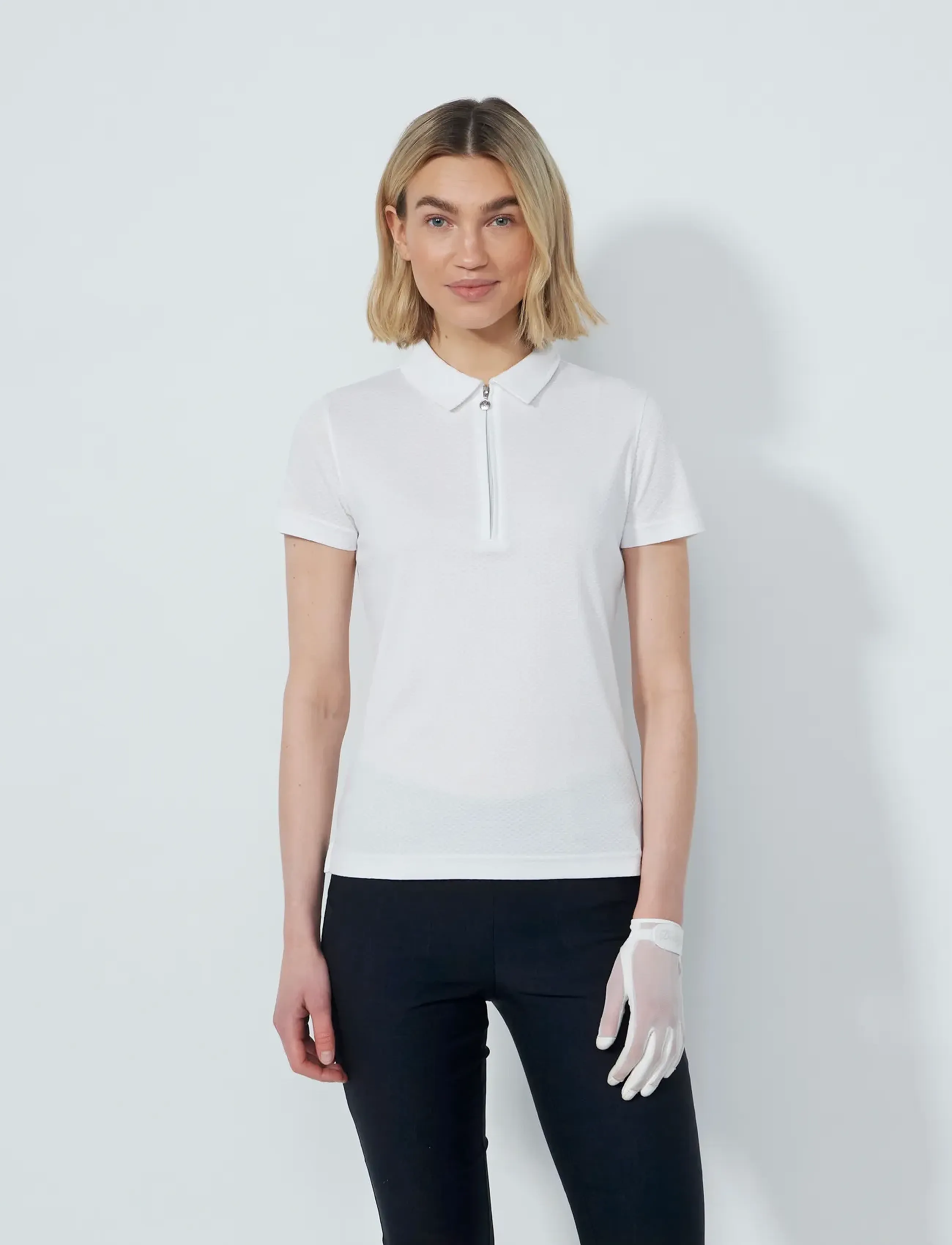 Daily Sports Peoria Ss Polo Shirt, XS, T-shirts & Oberteile, Weiß - Polos, Frauen