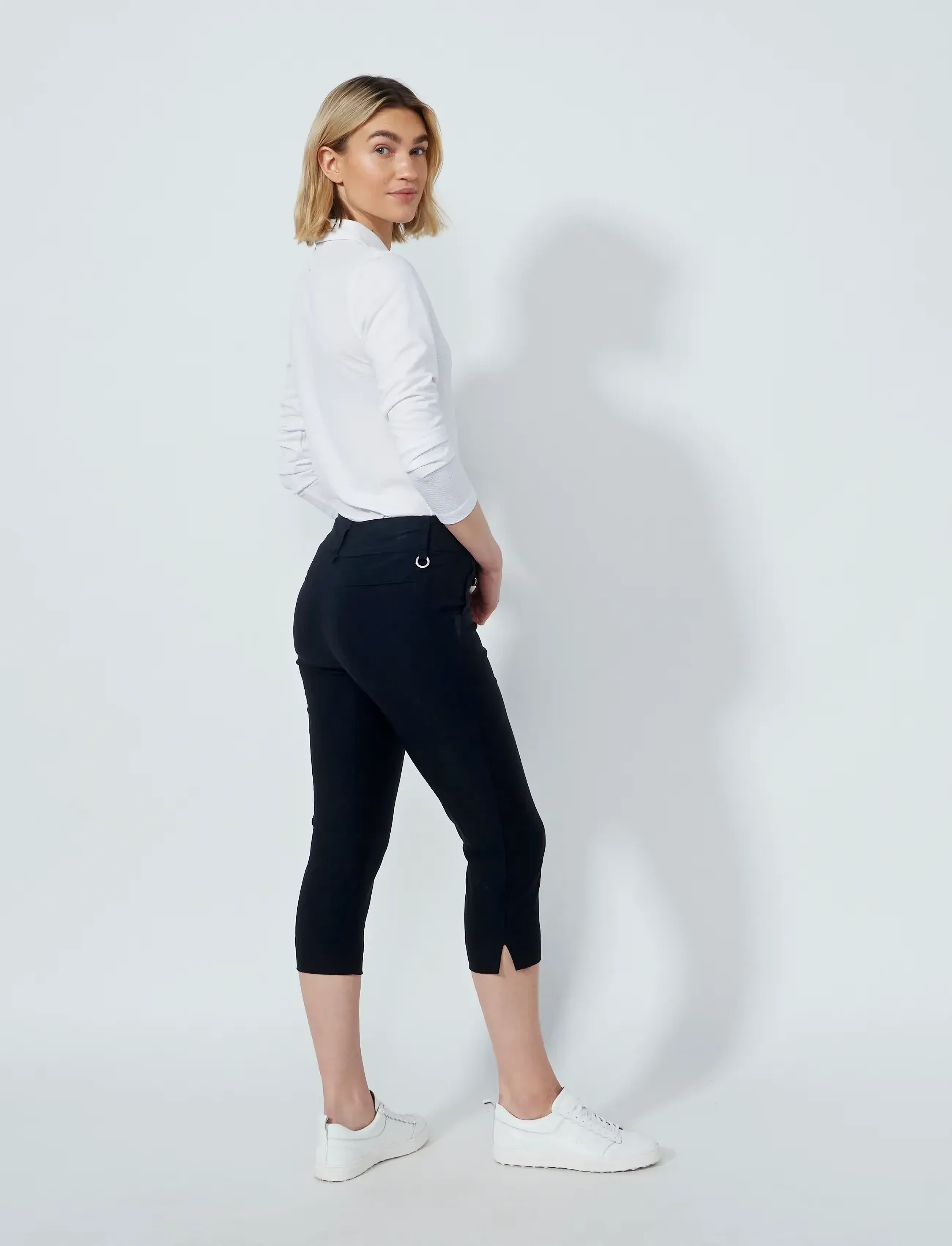 Daily Sports - MAGIC CAPRI 78 CM - golfo kelnės - black - 5