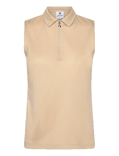Daily Sports Peoria SL Polo shirt - Toppar & T-shirts - OYSTER / beige