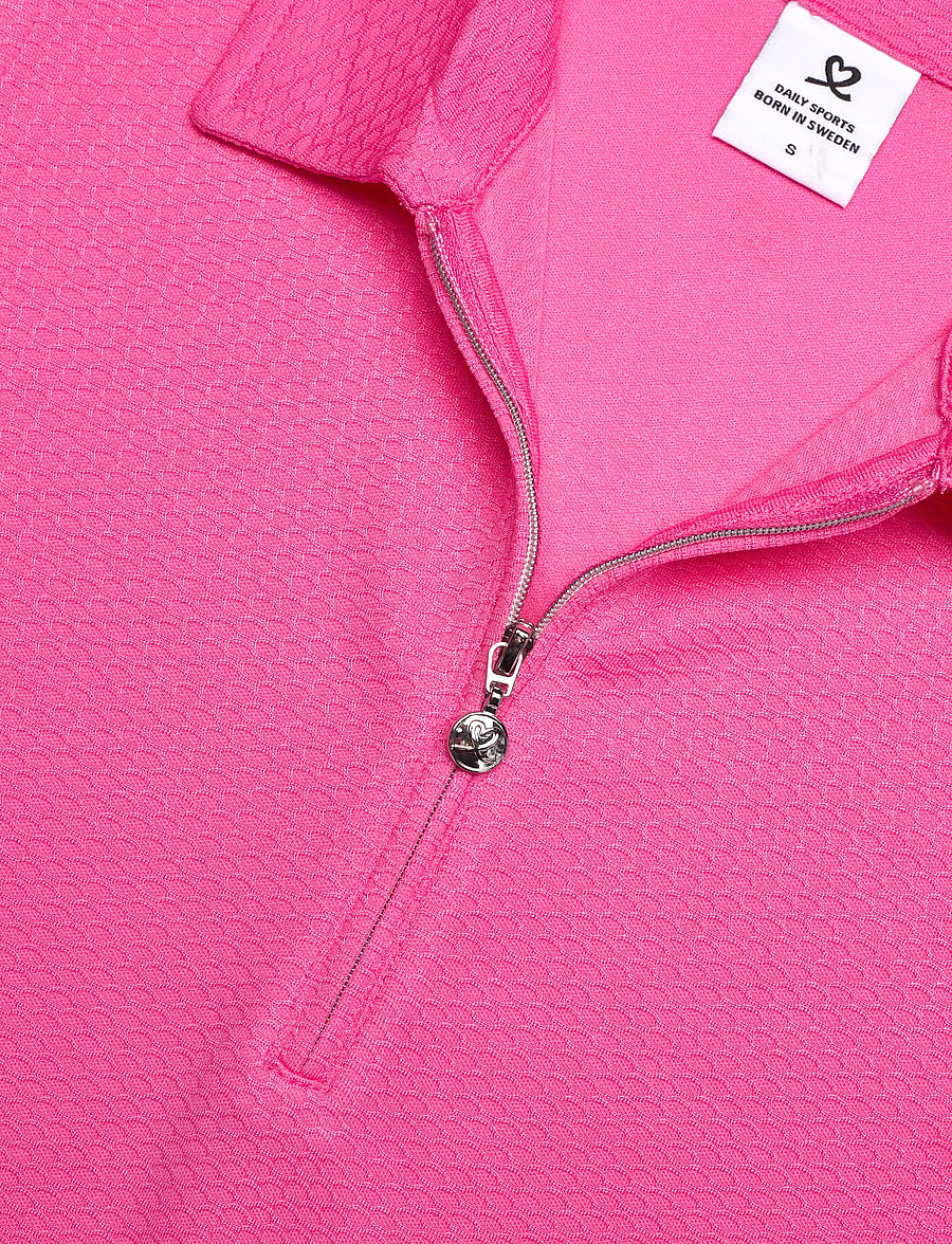 Daily Sports - Peoria SL Polo shirt - toppar & t-shirts - radiant pink - 5