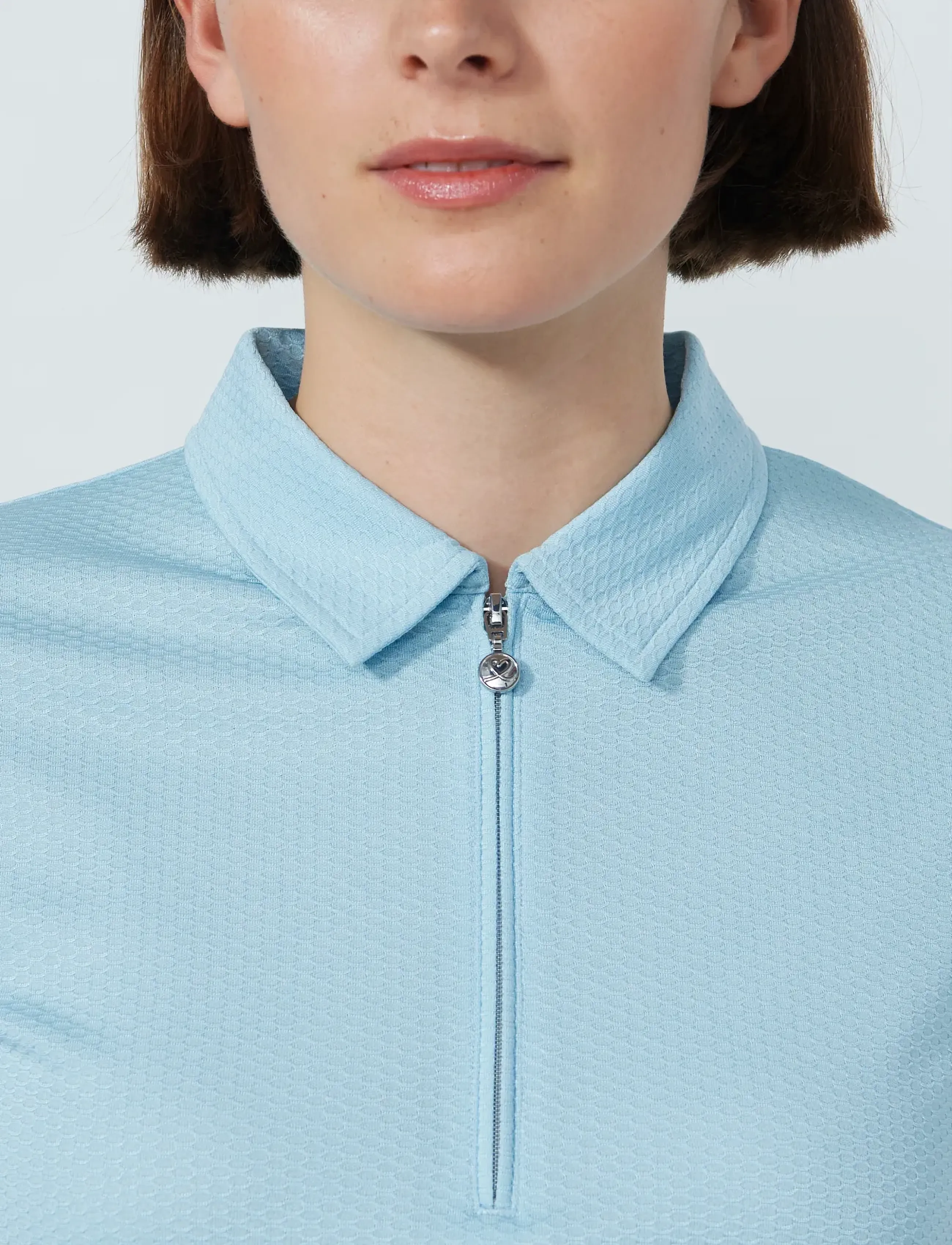Daily Sports - PEORIA SS POLO SHIRT - oberteile & t-shirts - breezy blue - 4