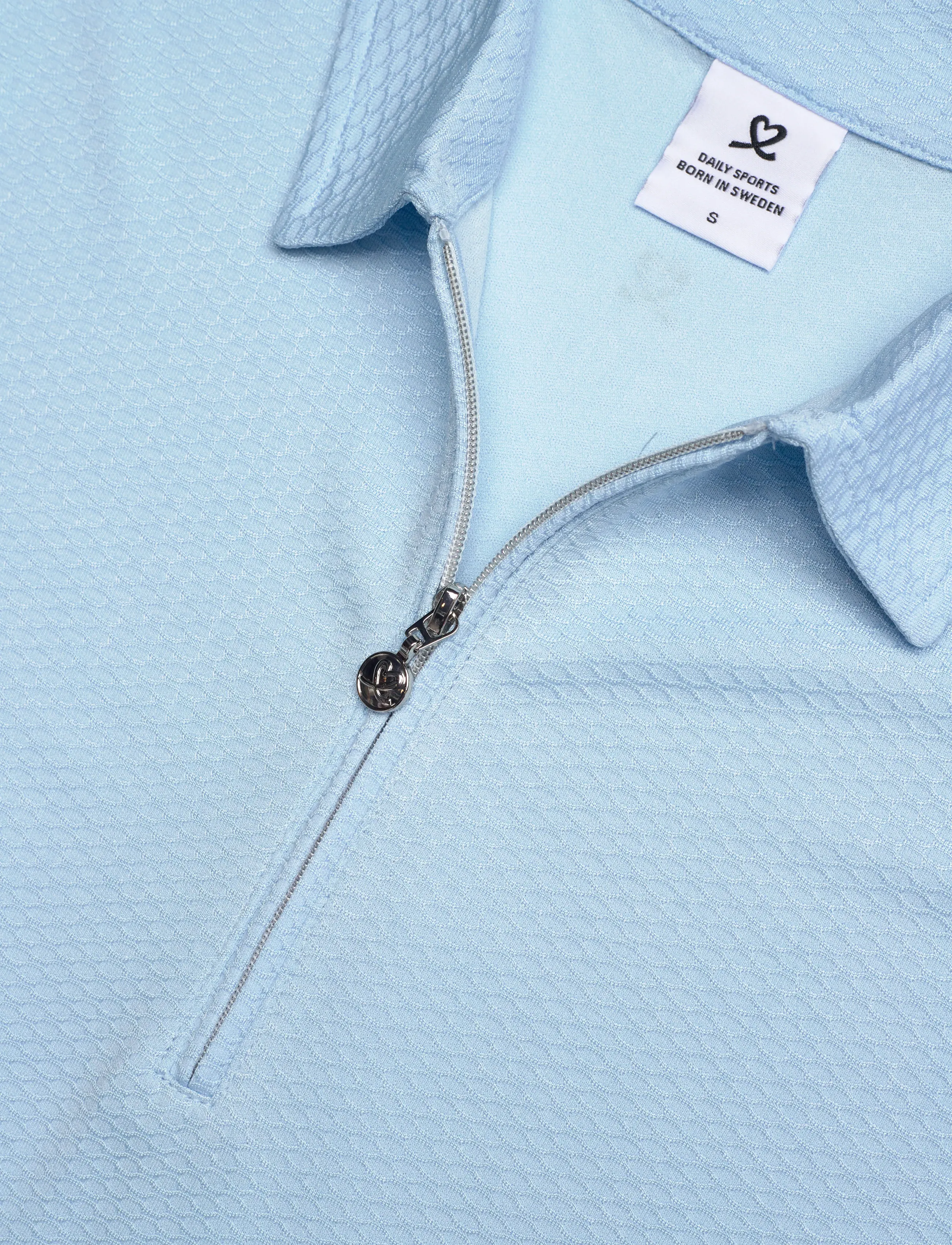 Daily Sports - PEORIA SS POLO SHIRT - oberteile & t-shirts - breezy blue - 5