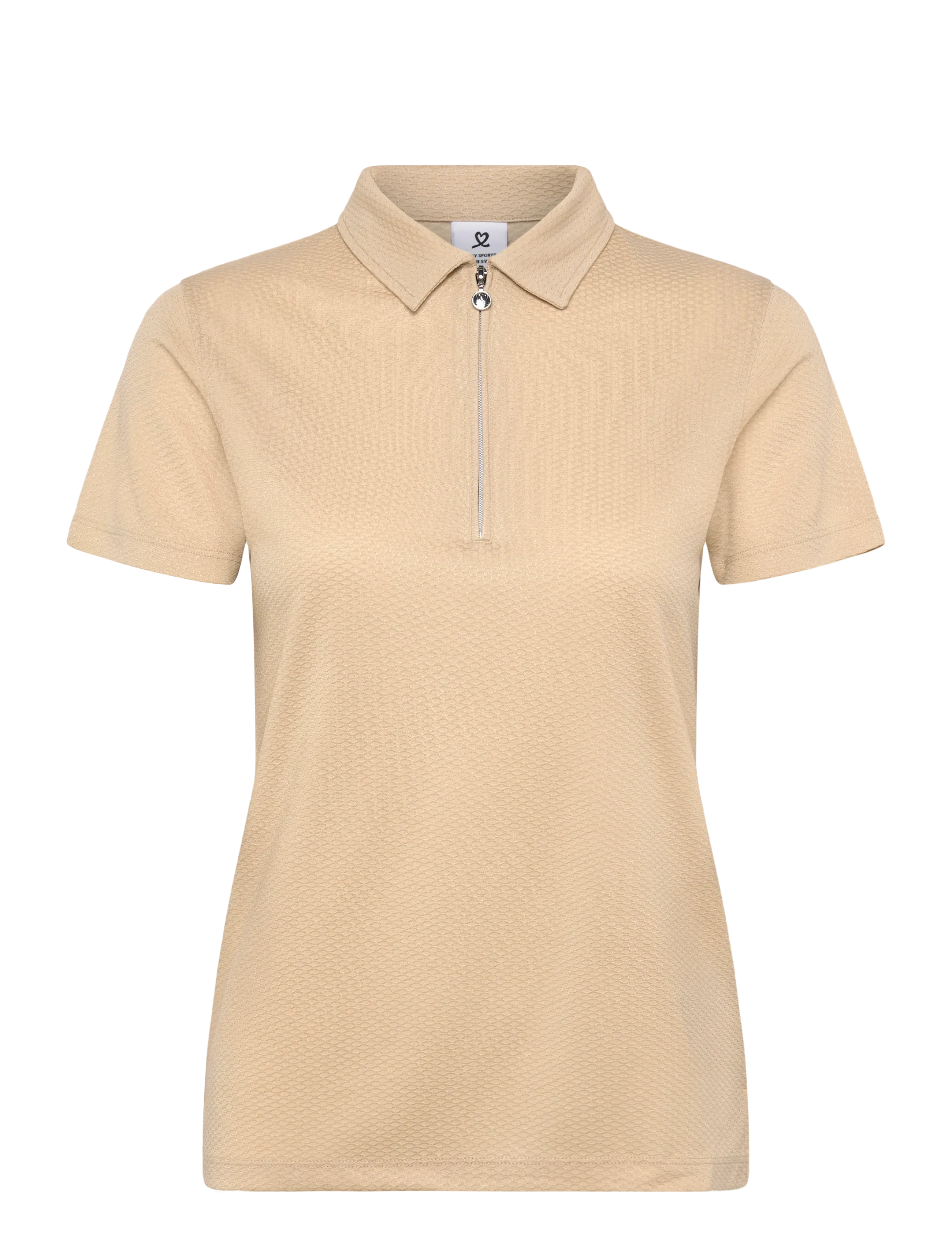 DAILY Sport Peoria Ss Polo Shirt Beige - XS - Damen