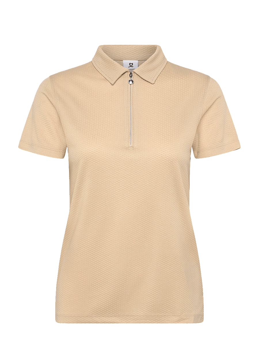 Daily Sports - PEORIA SS POLO SHIRT - oberteile & t-shirts - oyster - 1