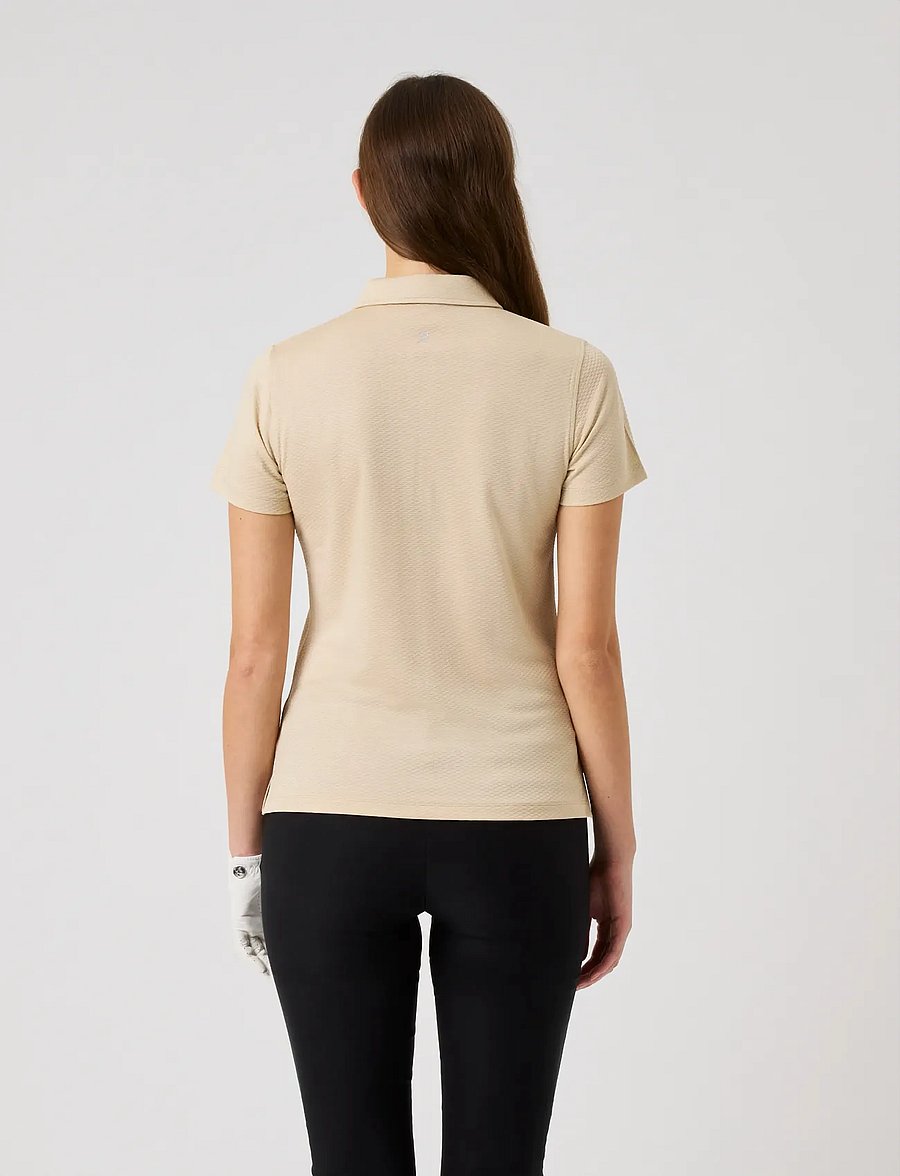 Daily Sports - PEORIA SS POLO SHIRT - oberteile & t-shirts - oyster - 3
