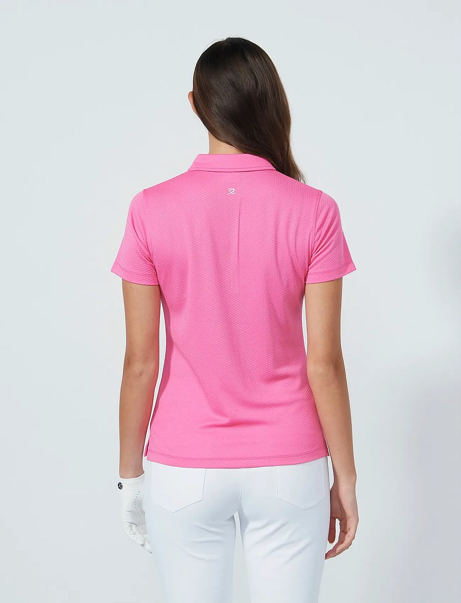 Daily Sports - Peoria SS Polo shirt - oberteile & t-shirts - radiant pink - 3