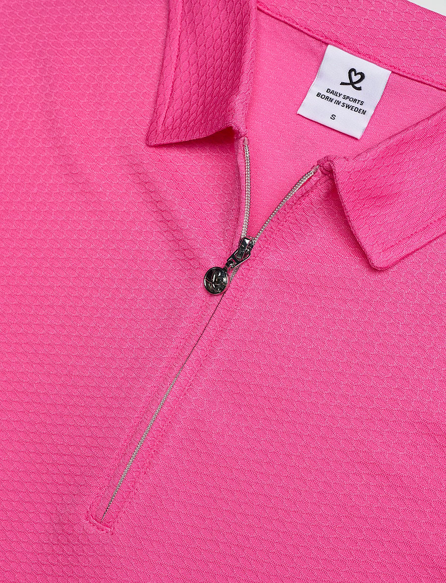 Daily Sports - Peoria SS Polo shirt - oberteile & t-shirts - radiant pink - 5