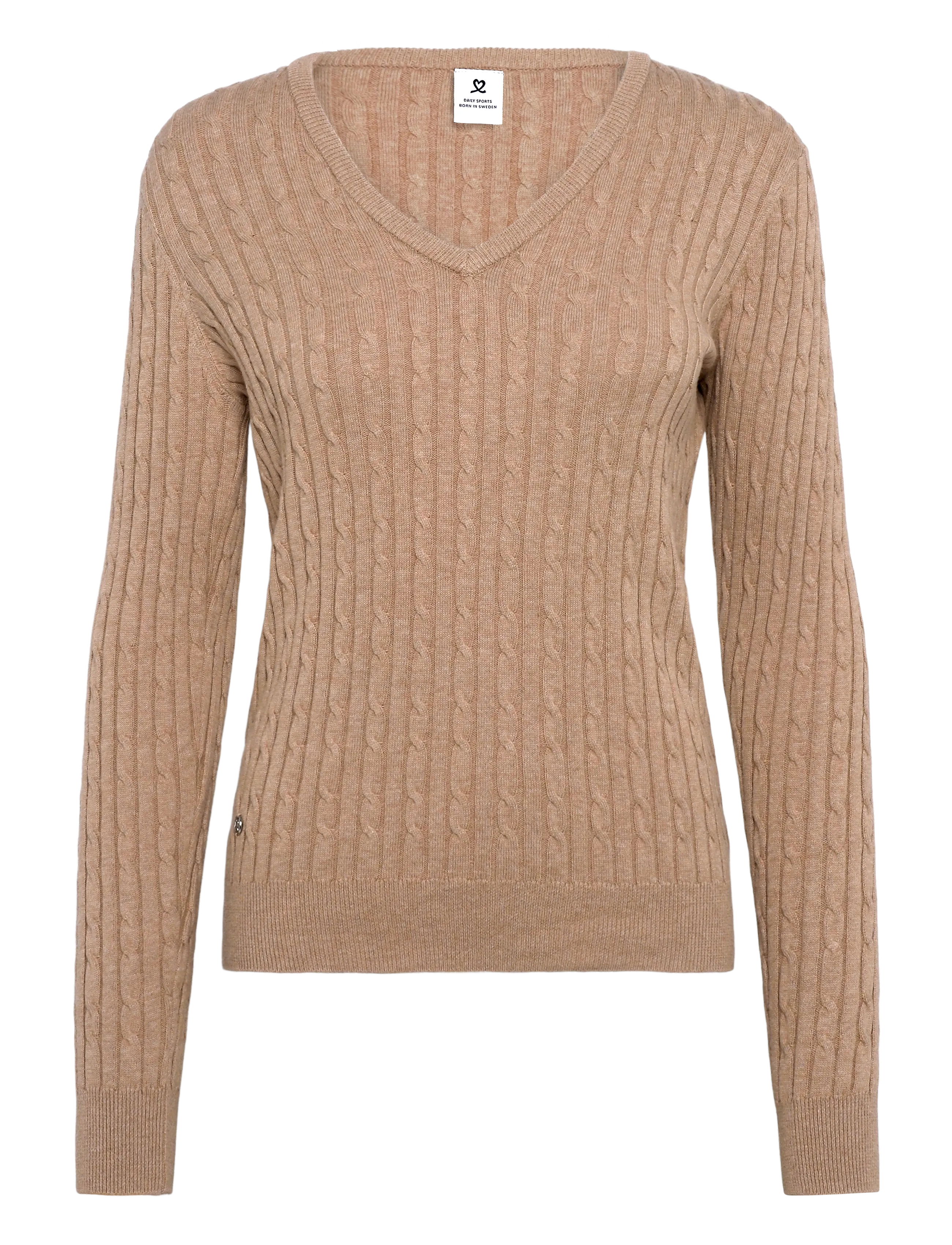 Daily Sports Madelene Pullover - Kleidung - BARK / beige