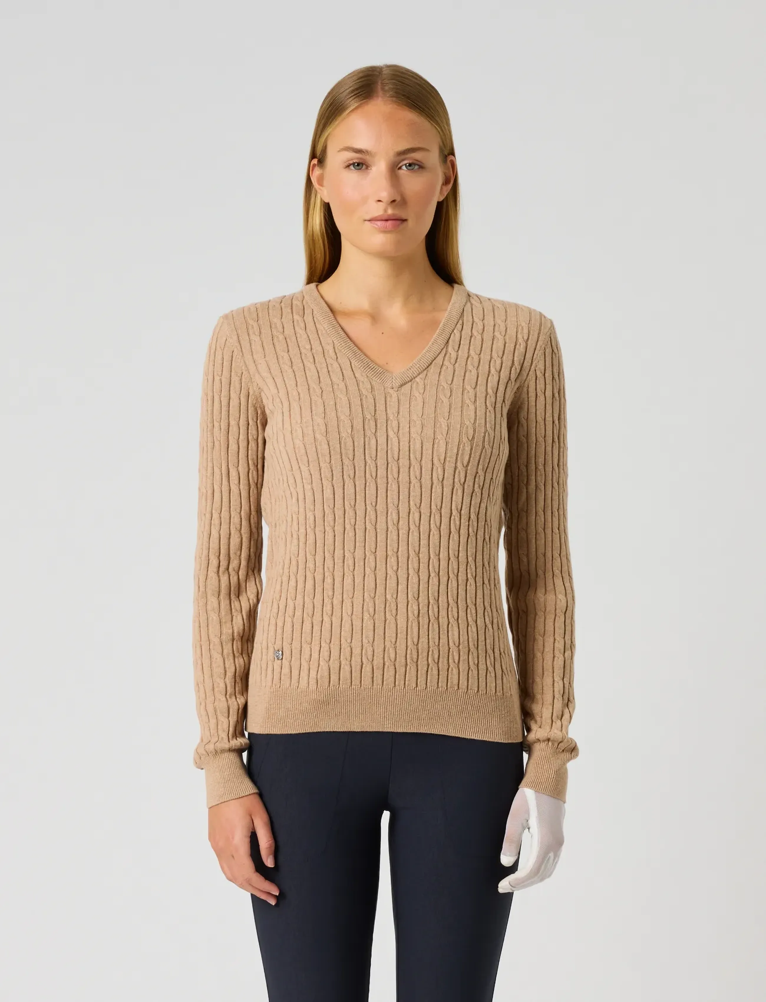 Daily Sports Madelene Pullover, S, Knitwear, Beige - Jumpers, Frauen