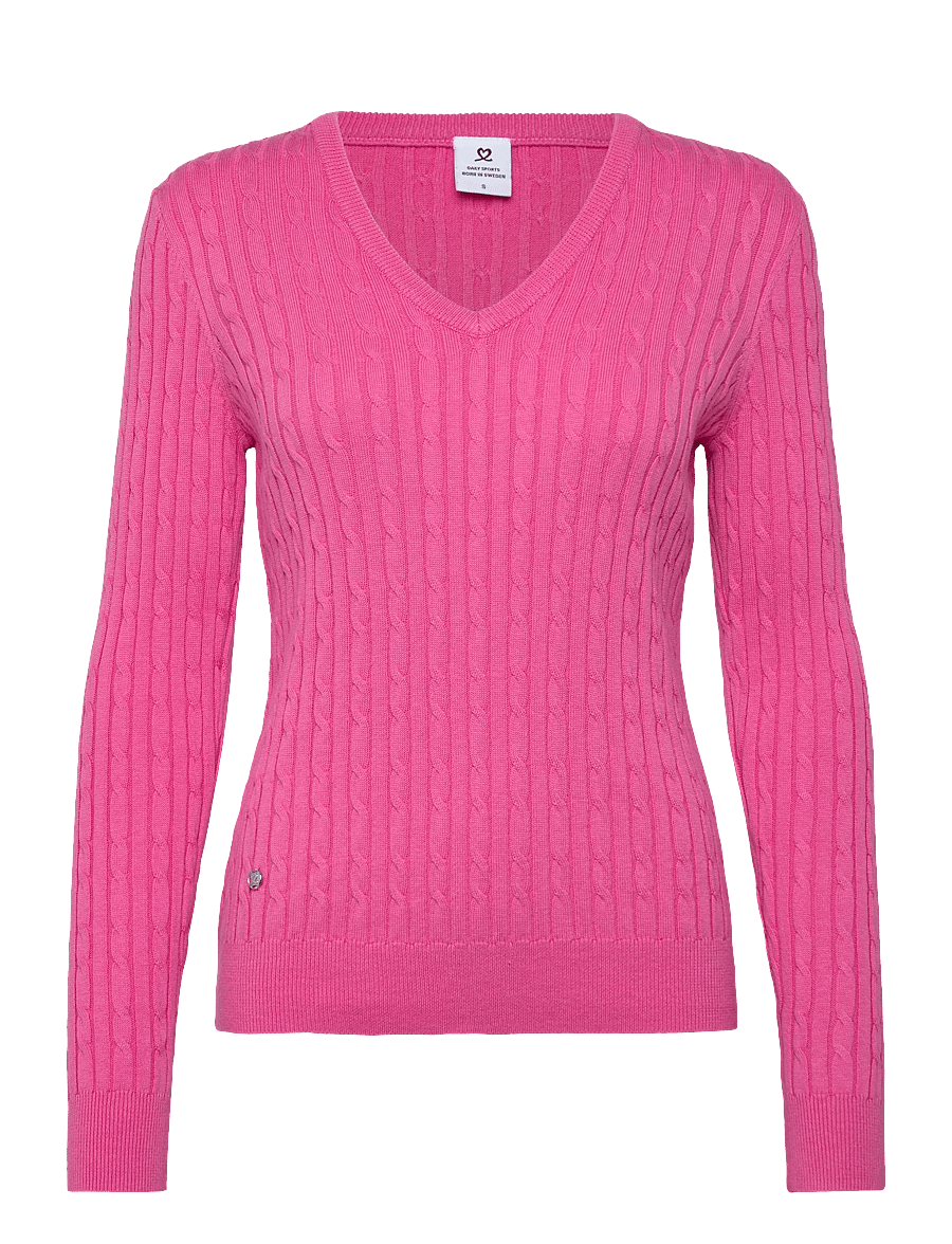 Daily Sports - Madelene Pullover - svetarit - radiant pink - 1