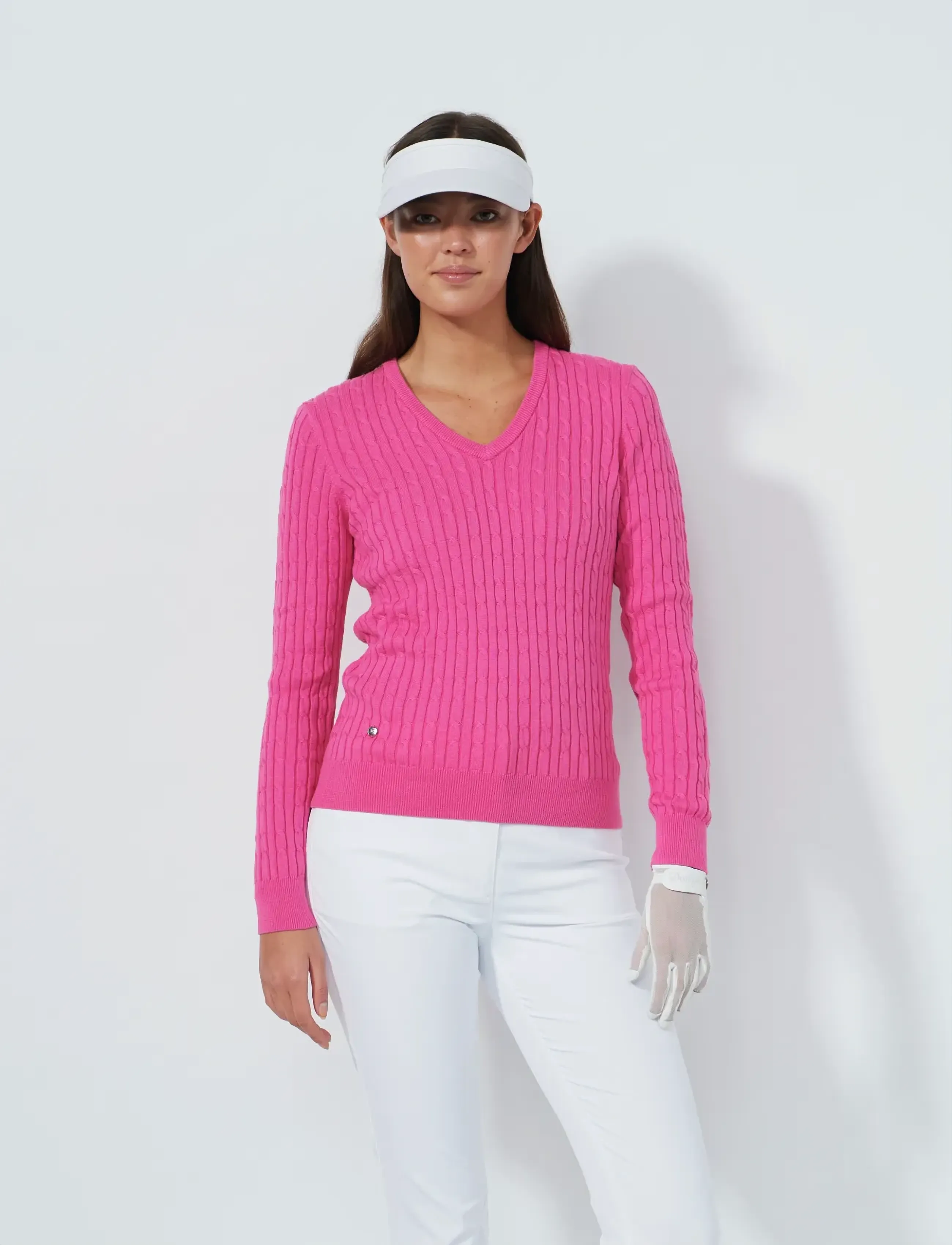 Daily Sports - Madelene Pullover - dzianinowe - radiant pink - 0