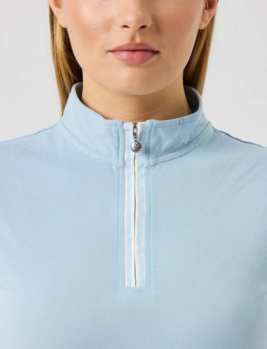 Daily Sports - Kim Cap S Half Zip - palaidinės ir marškinėliai - breezy blue - 4