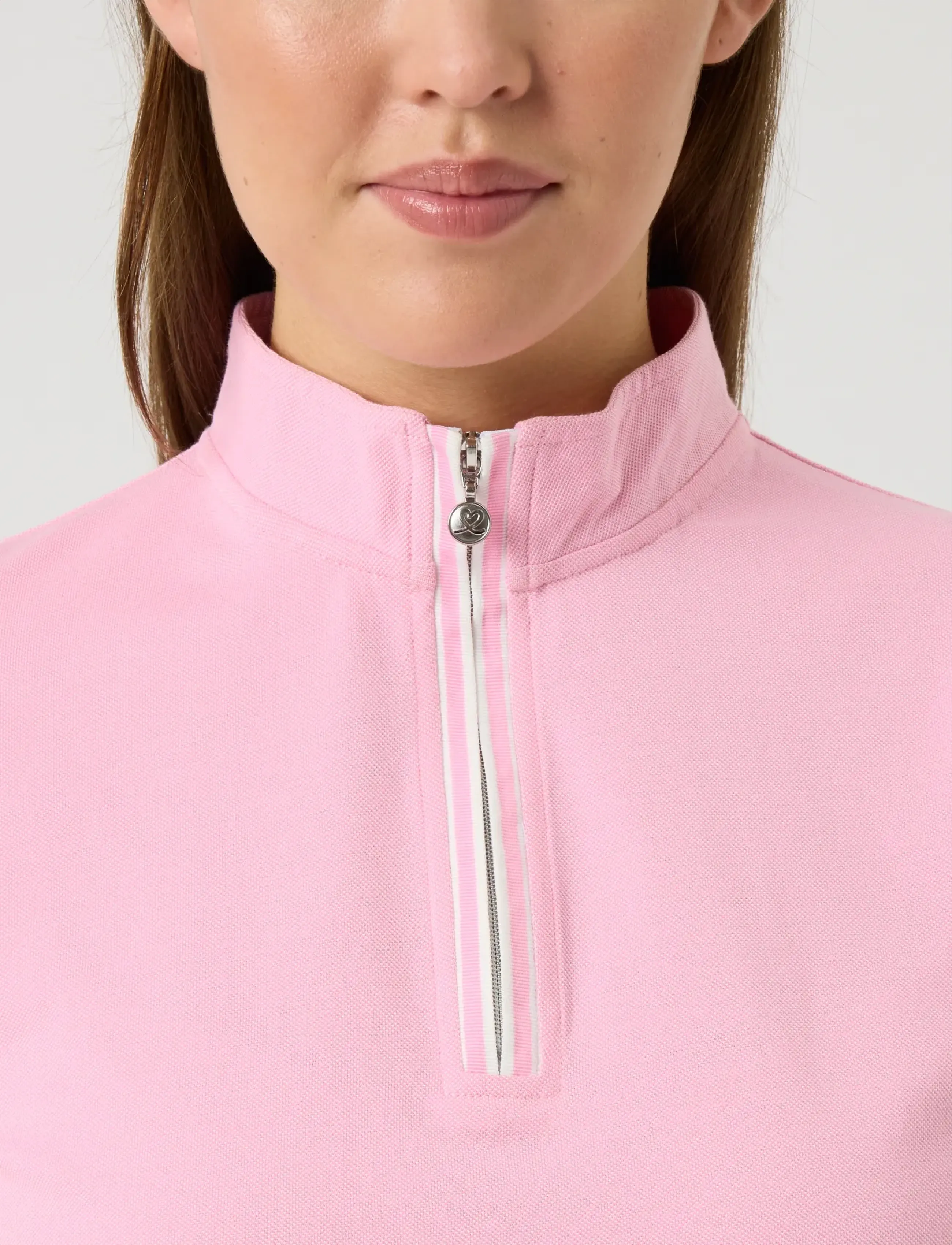 Daily Sports - Kim Cap S Half Zip - palaidinės ir marškinėliai - prism pink - 4