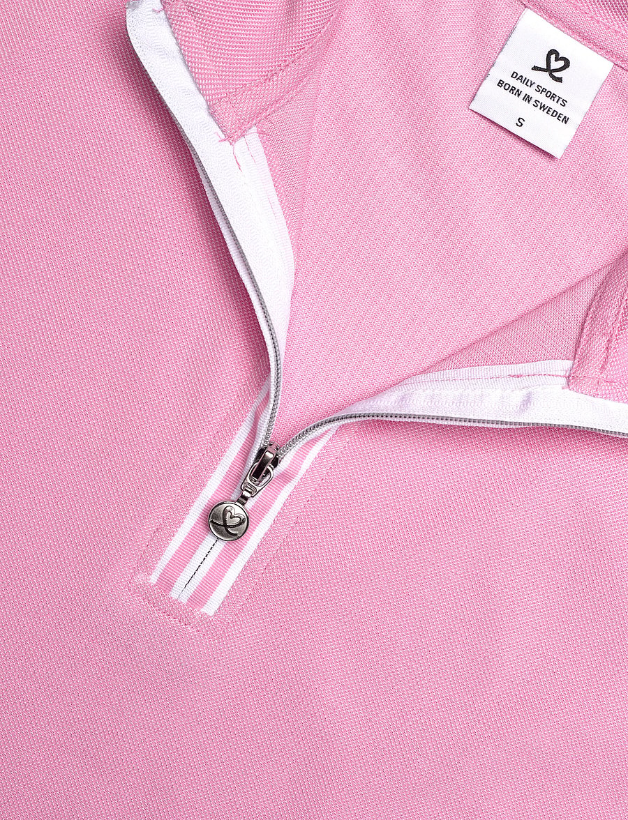 Daily Sports - Kim Cap S Half Zip - alussärgid ja t-särgid - prism pink - 5
