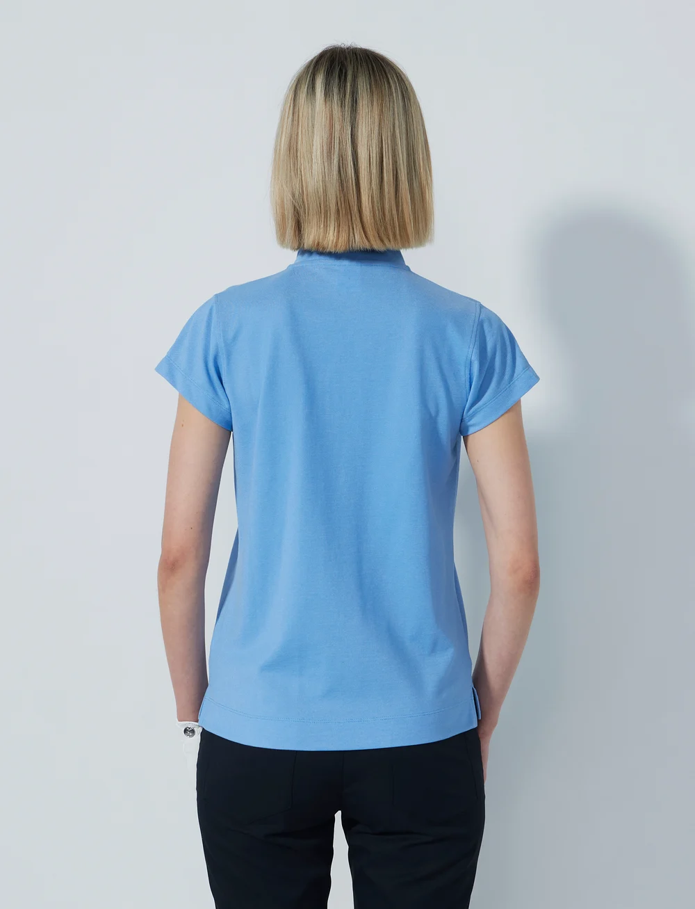 Daily Sports - Kim Cap S Half Zip - t-shirts - sky - 3