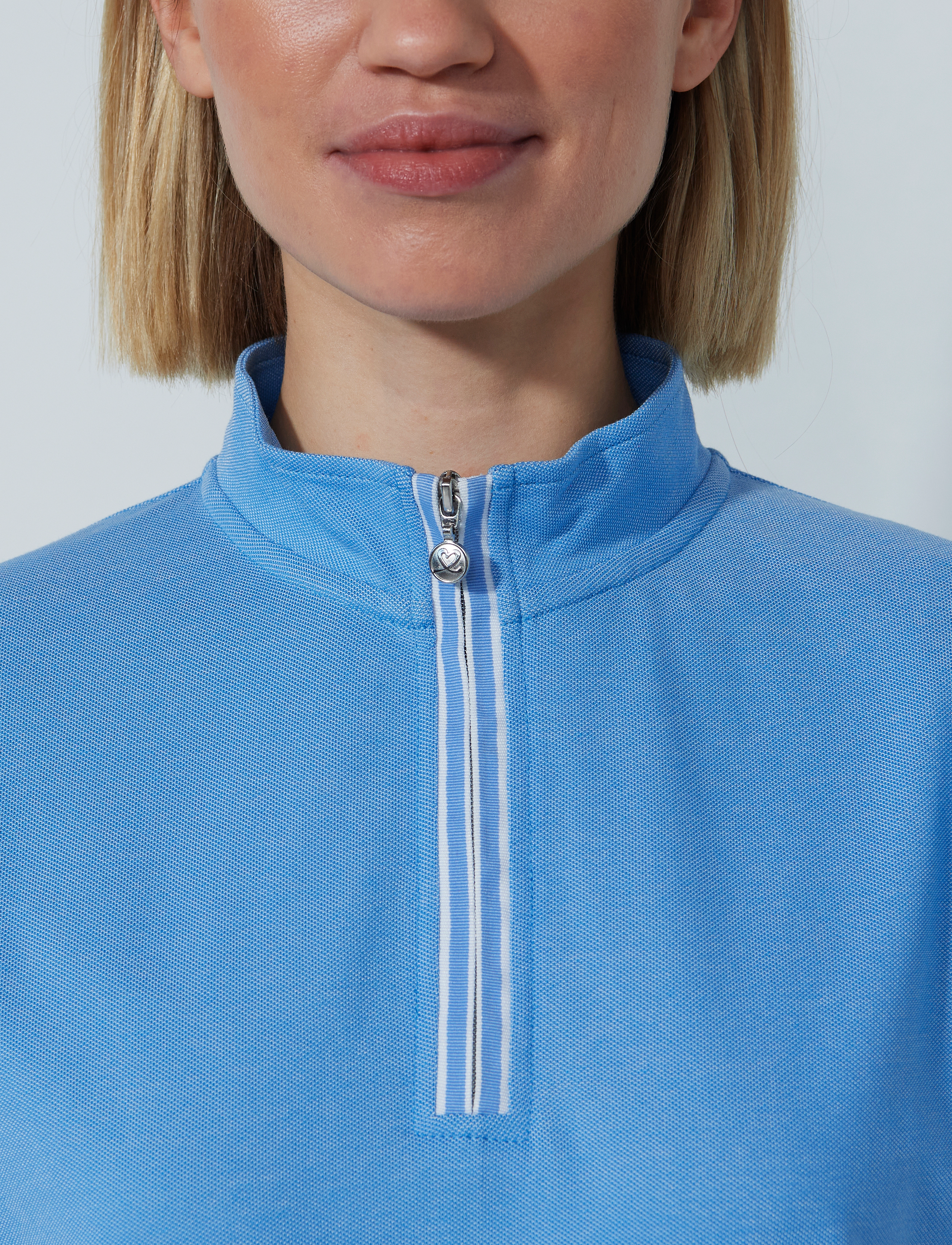 Daily Sports - Kim Cap S Half Zip - oberteile & t-shirts - sky - 4