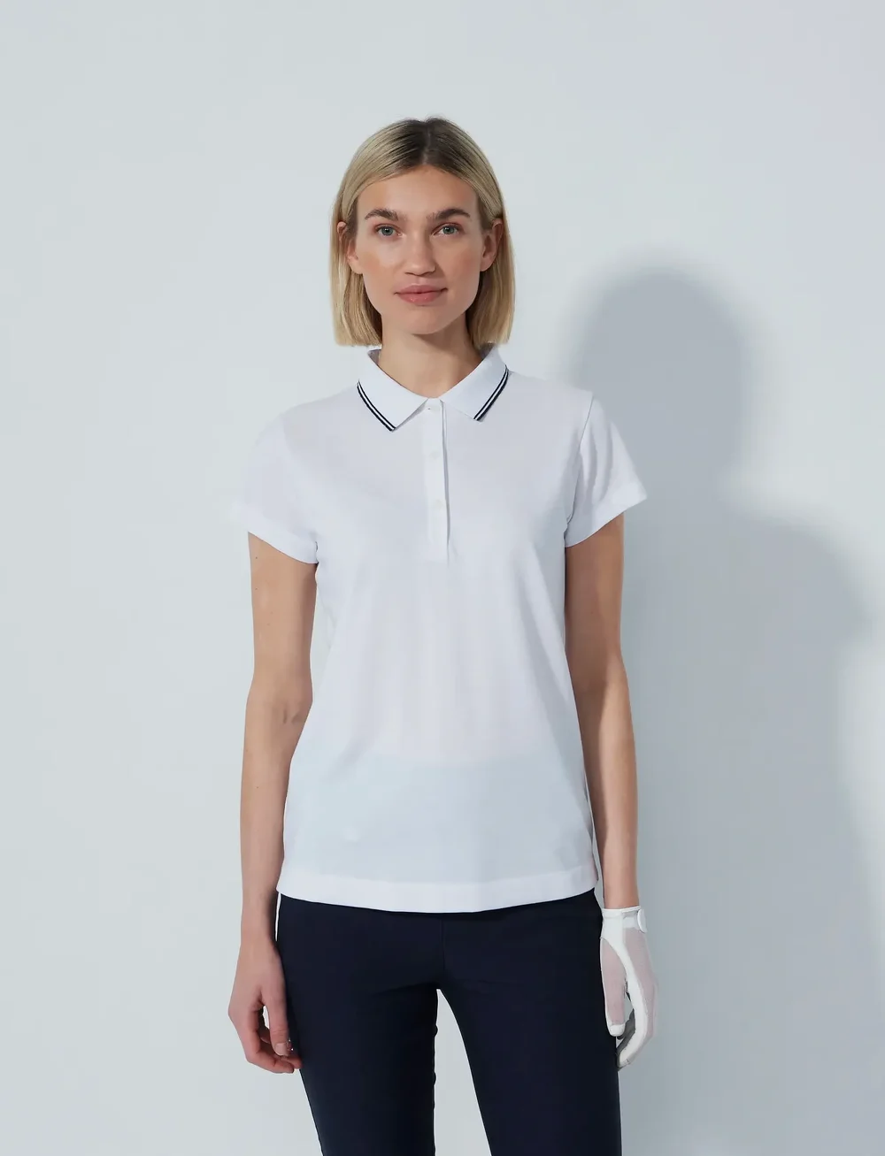 Daily Sports - CANDY CAP S POLO SHIRT - toppe & t-shirts - white - 0