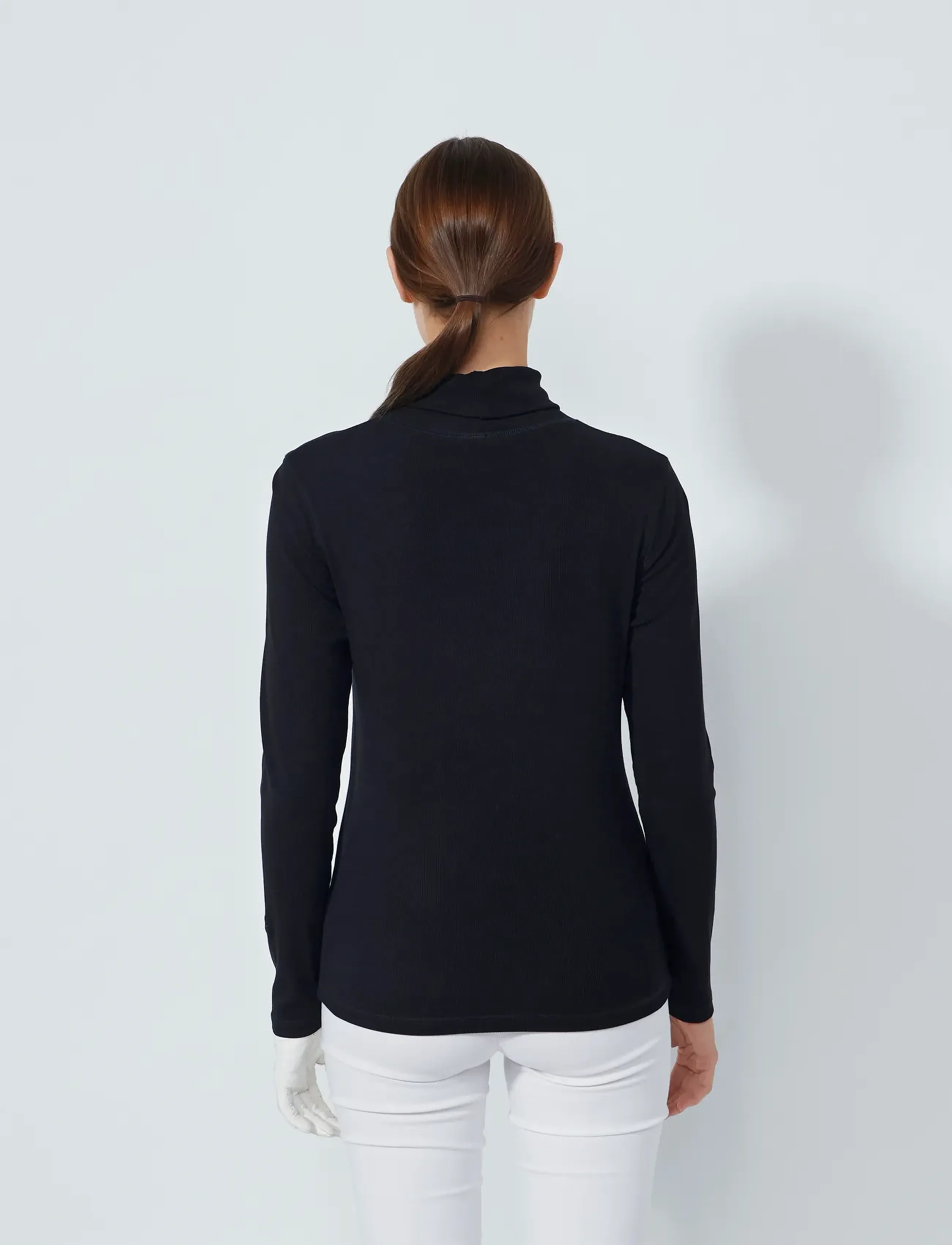 Daily Sports - Ancona LS Roll neck - overdele - black - 3