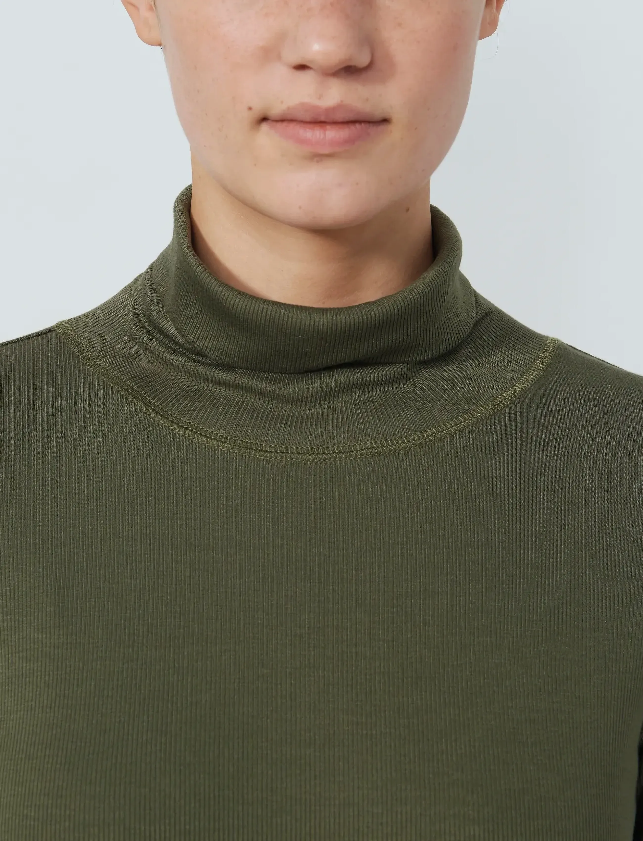 Daily Sports - Ancona LS Roll neck - alussärgid - kalamata - 4