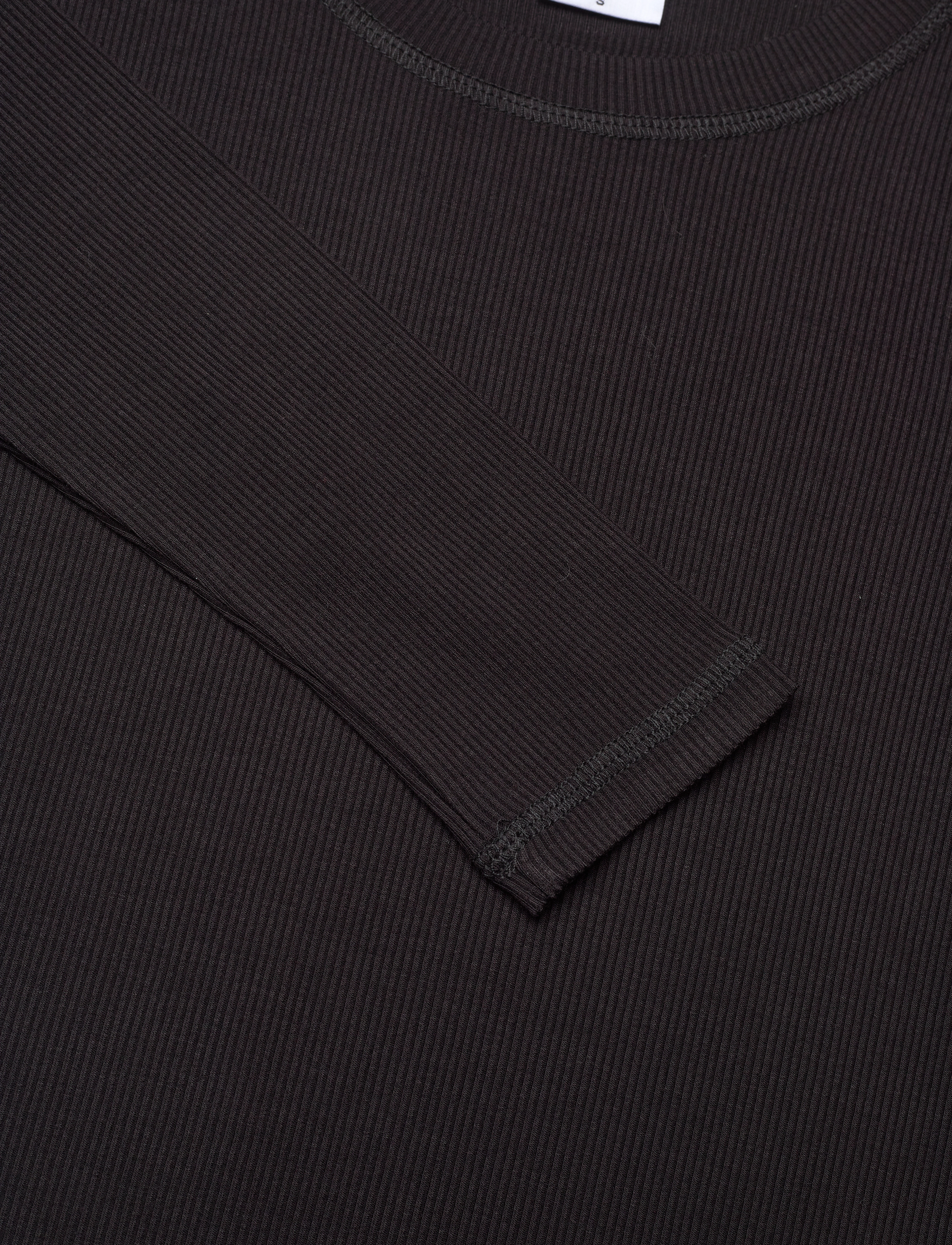 Daily Sports - Ancona LS Round neck - langærmede t-shirts - black - 5