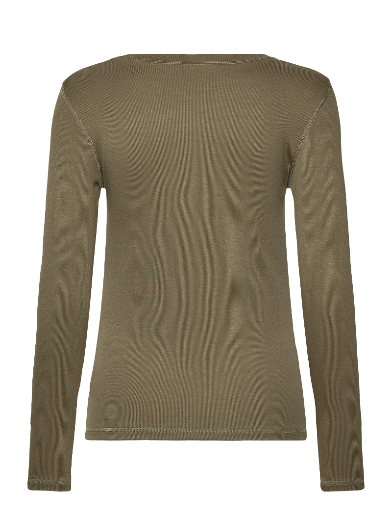 Daily Sports - Ancona LS Round neck - långärmade tröjor - kalamata - 2