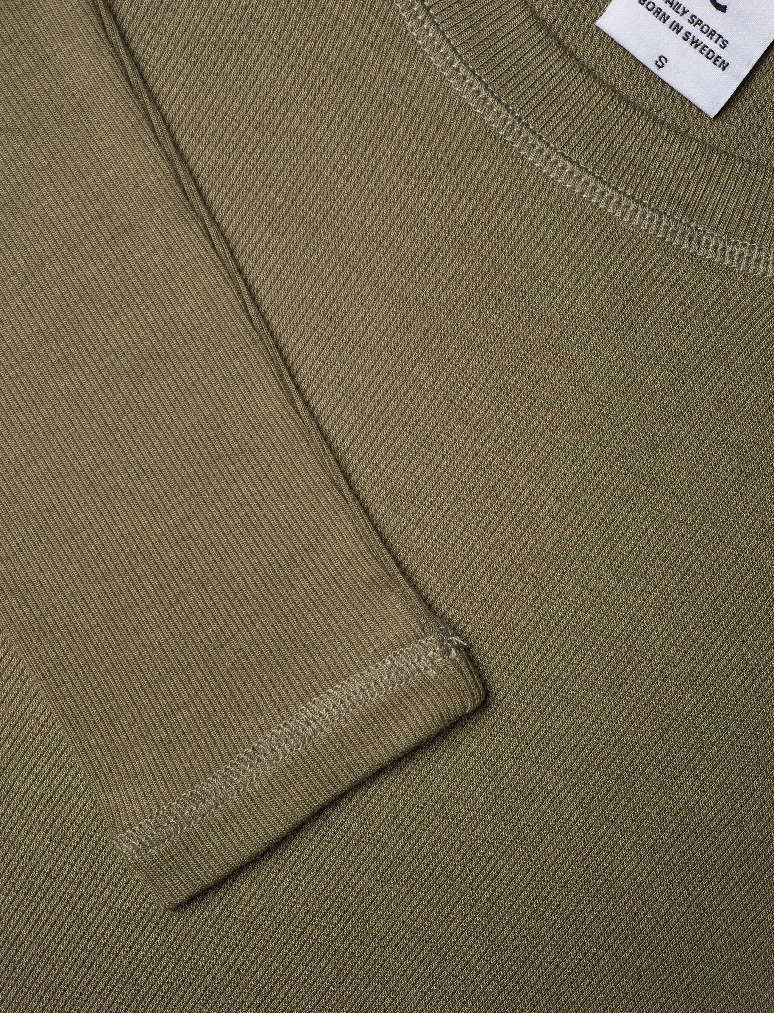 Daily Sports - Ancona LS Round neck - langærmede t-shirts - kalamata - 5