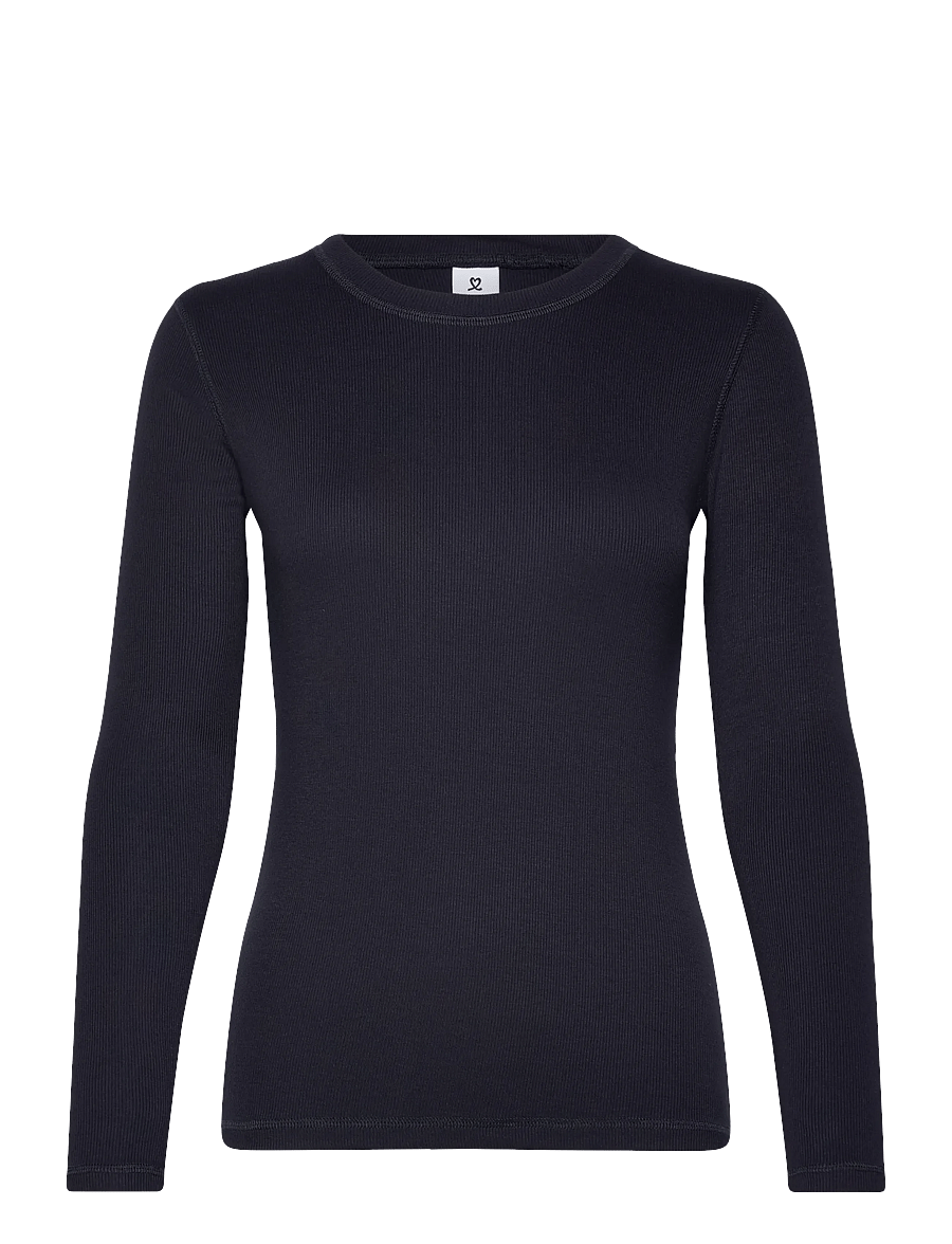 Daily Sports - Ancona LS Round neck - longsleeved tops - navy - 1