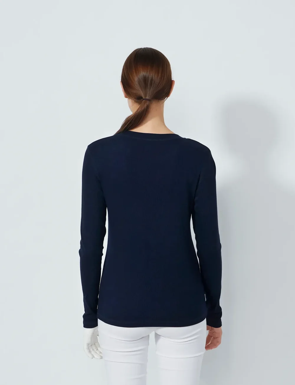 Daily Sports - ANCONA LS ROUND NECK - langerma toppar - navy - 3