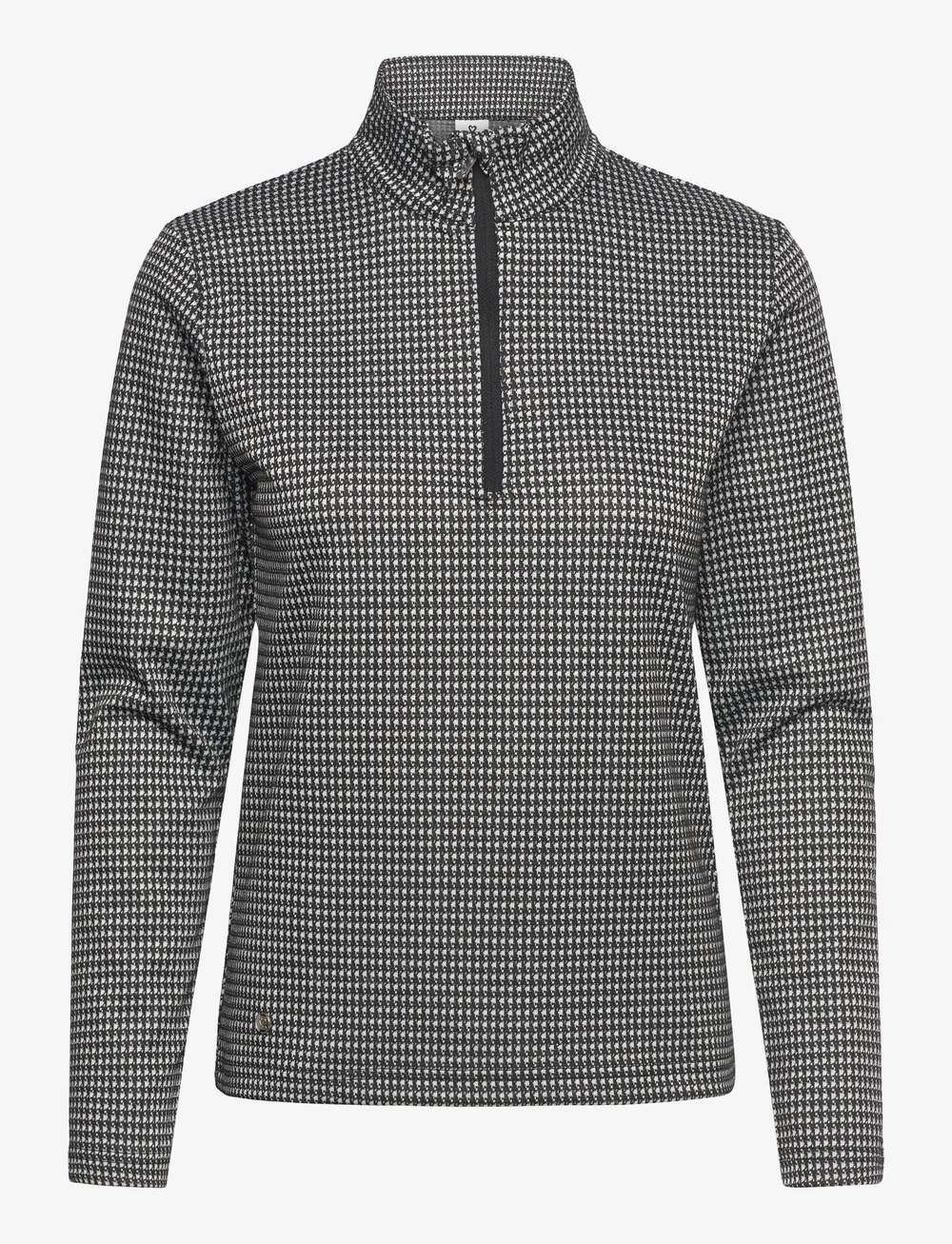 Daily Sports - MACKAY LS HALF NECK - longsleeved tops - black - 1