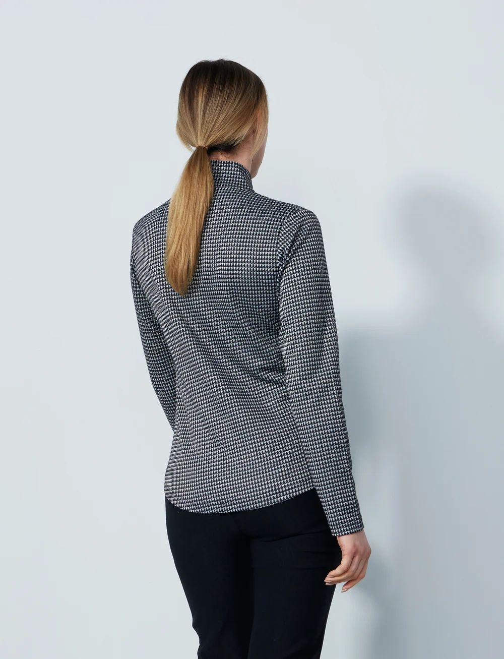 Daily Sports - MACKAY LS HALF NECK - longsleeved tops - black - 3