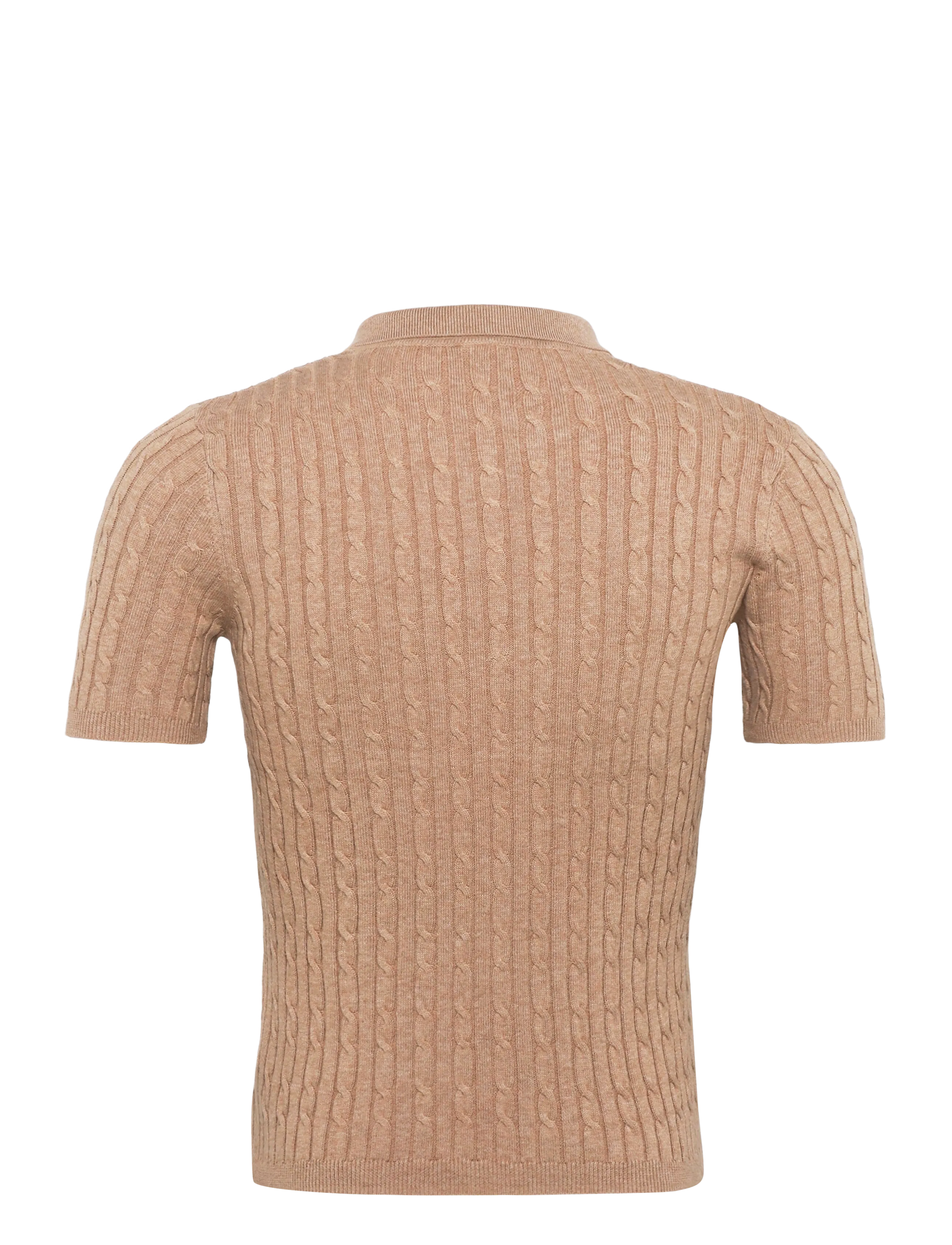Daily Sports - Madelene 1/2S Polo shirt - toppe & t-shirts - bark - 2