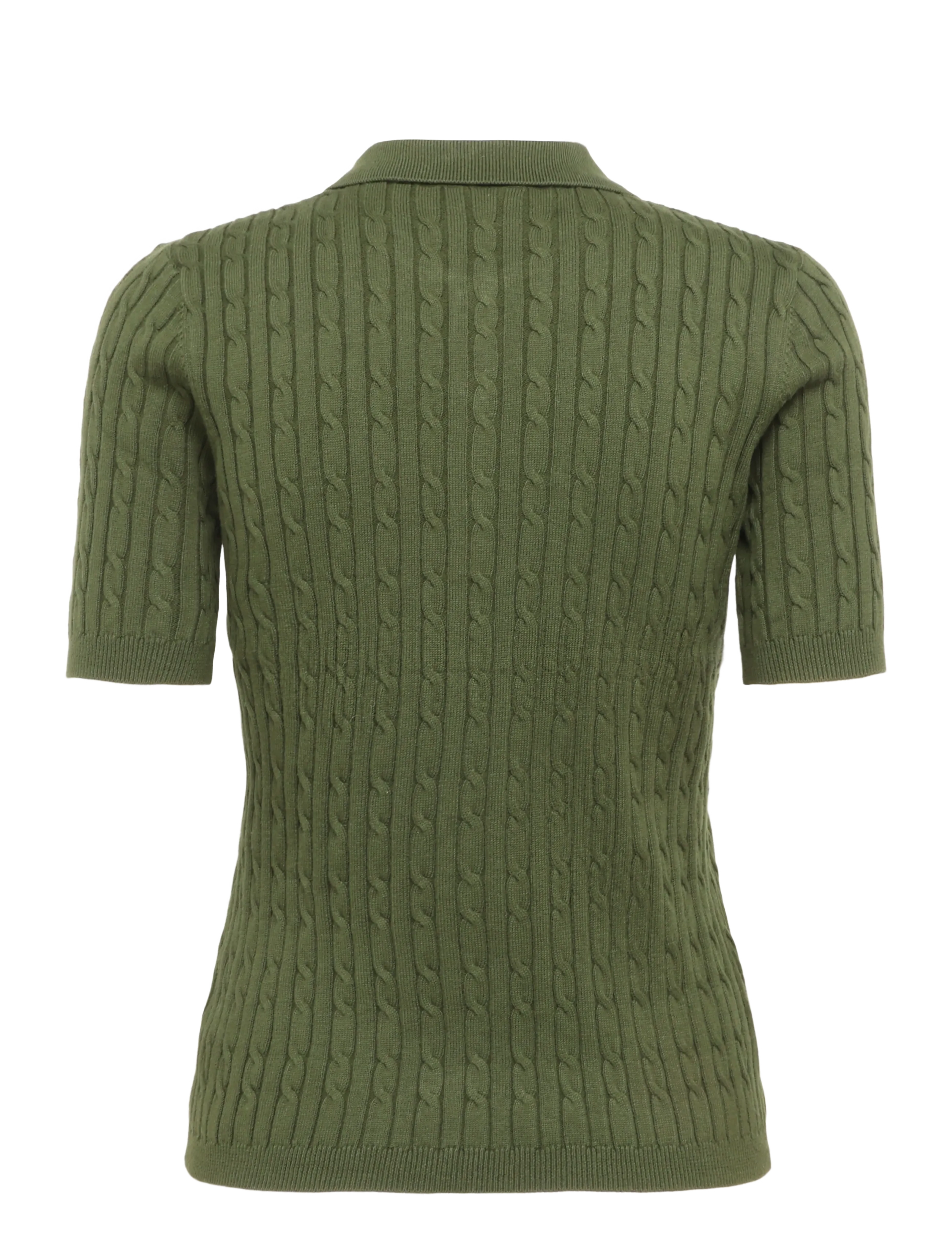 Daily Sports - Madelene 1/2S Polo shirt - oberteile & t-shirts - khakora - 2