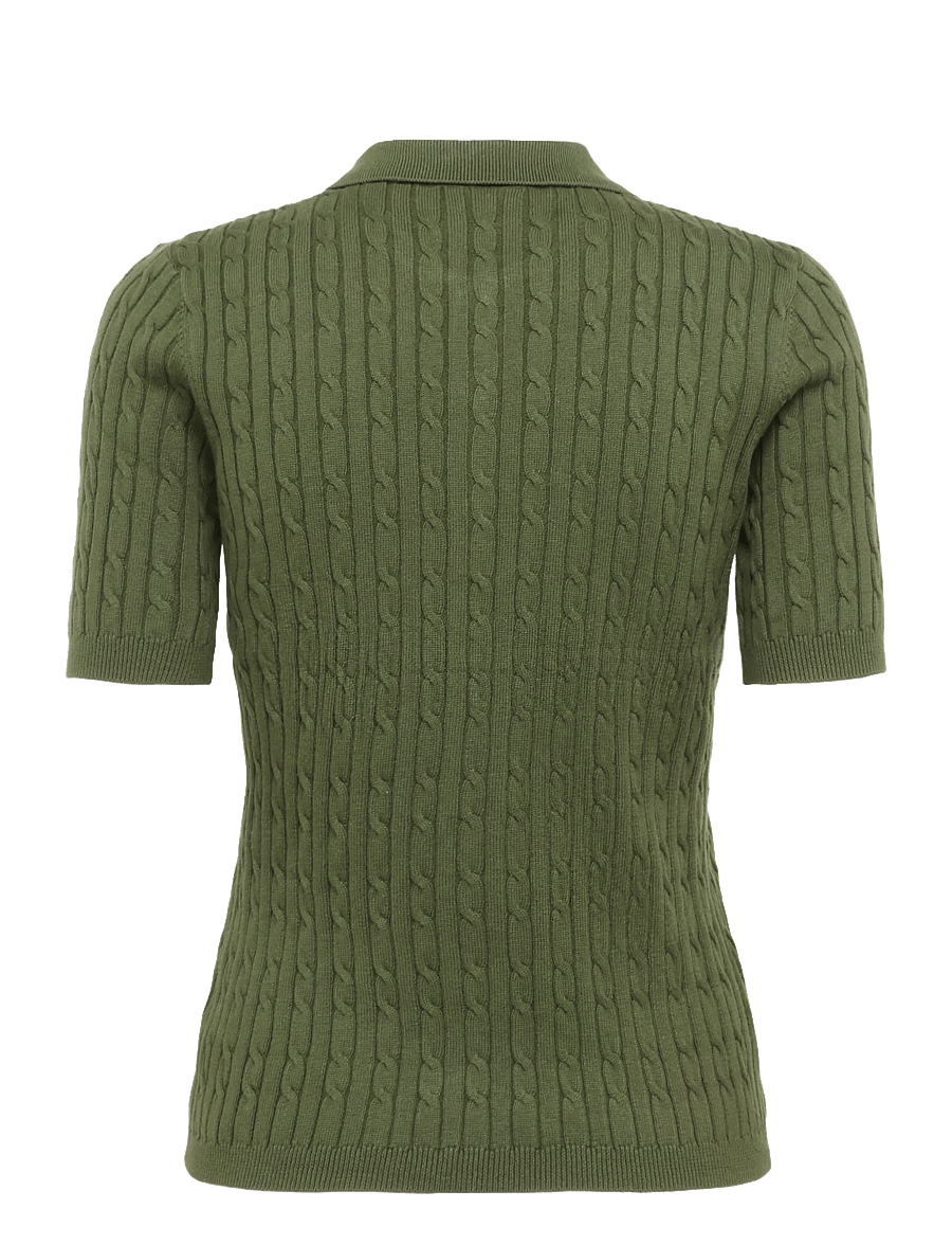 Daily Sports - Madelene 1/2S Polo shirt - oberteile & t-shirts - khakora - 2