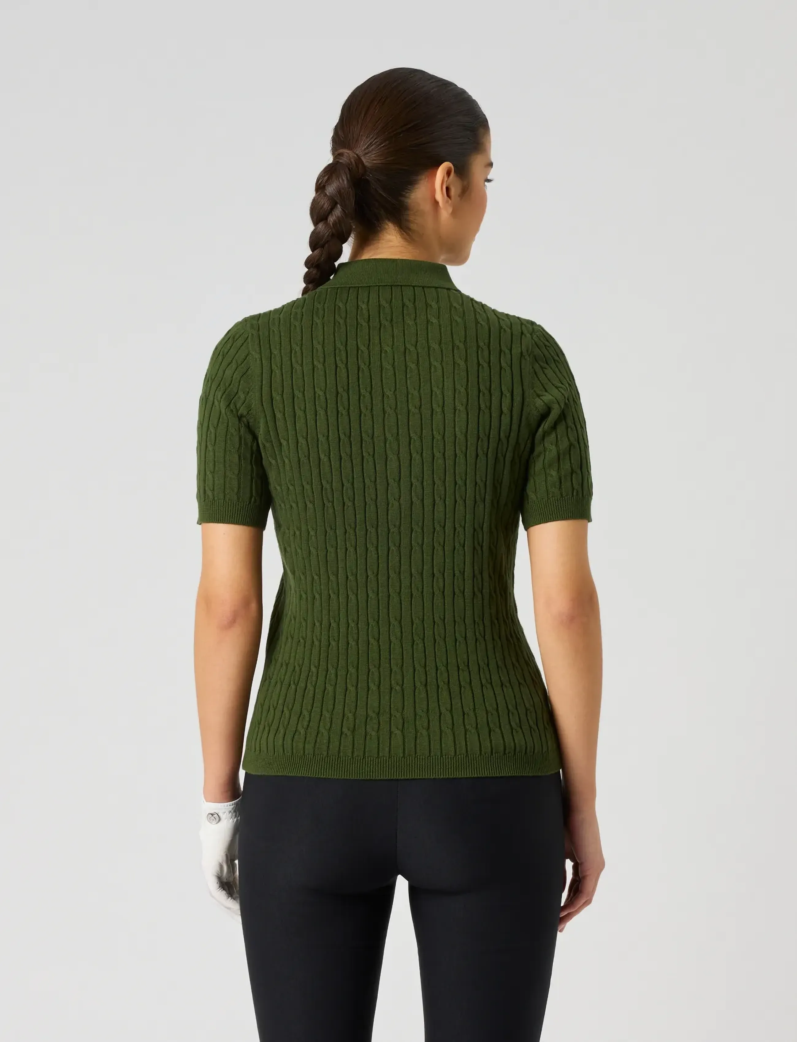 Daily Sports - Madelene 1/2S Polo shirt - oberteile & t-shirts - khakora - 3