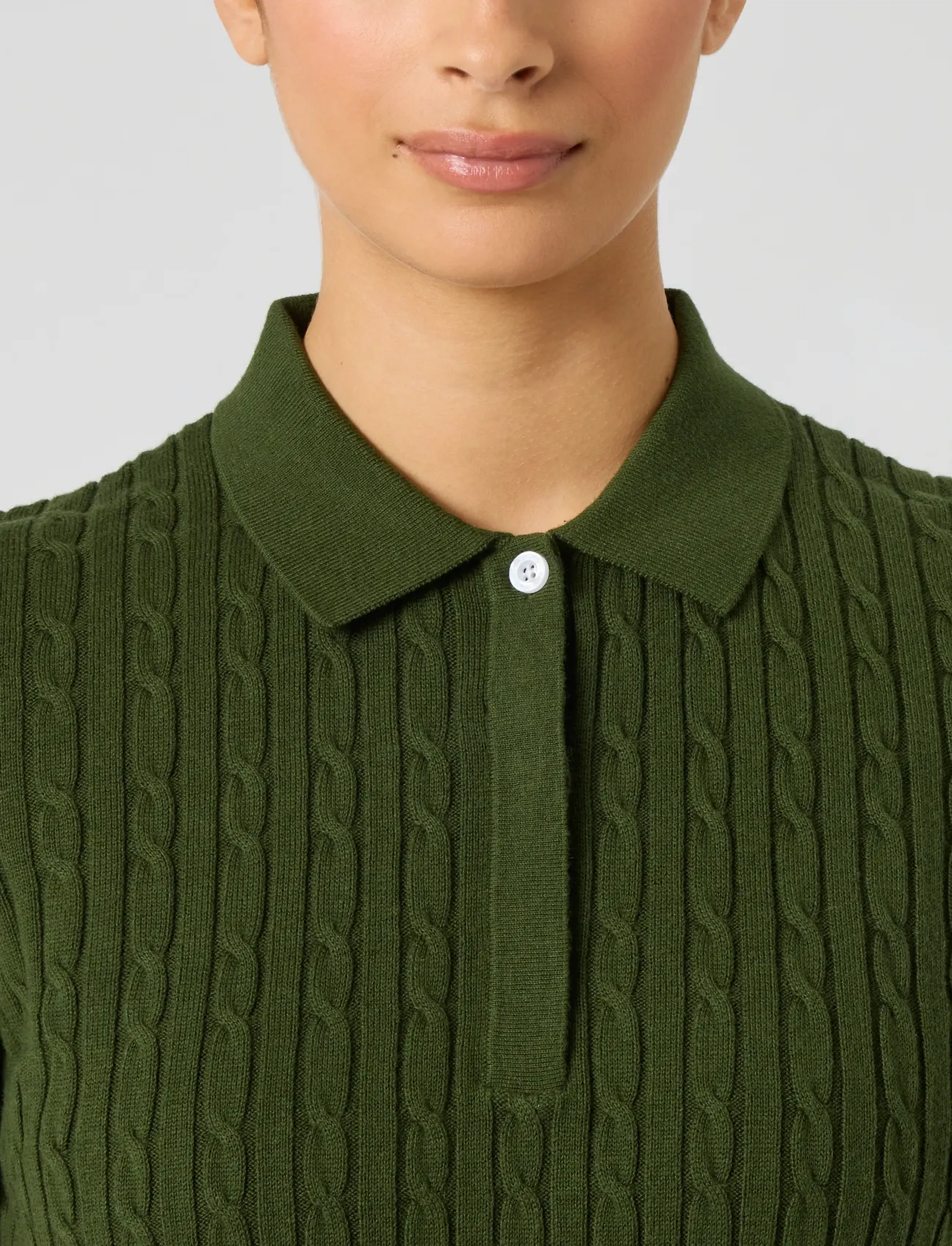 Daily Sports - Madelene 1/2S Polo shirt - oberteile & t-shirts - khakora - 4