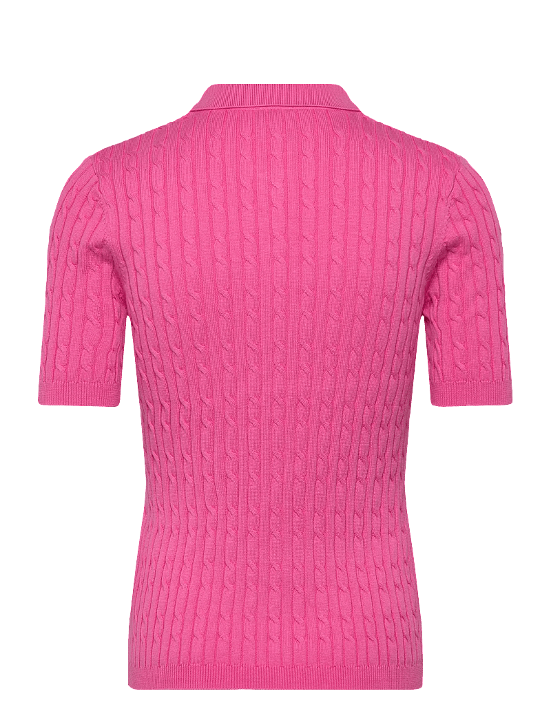 Daily Sports - Madelene 1/2S Polo shirt - alussärgid ja t-särgid - radiant pink - 2