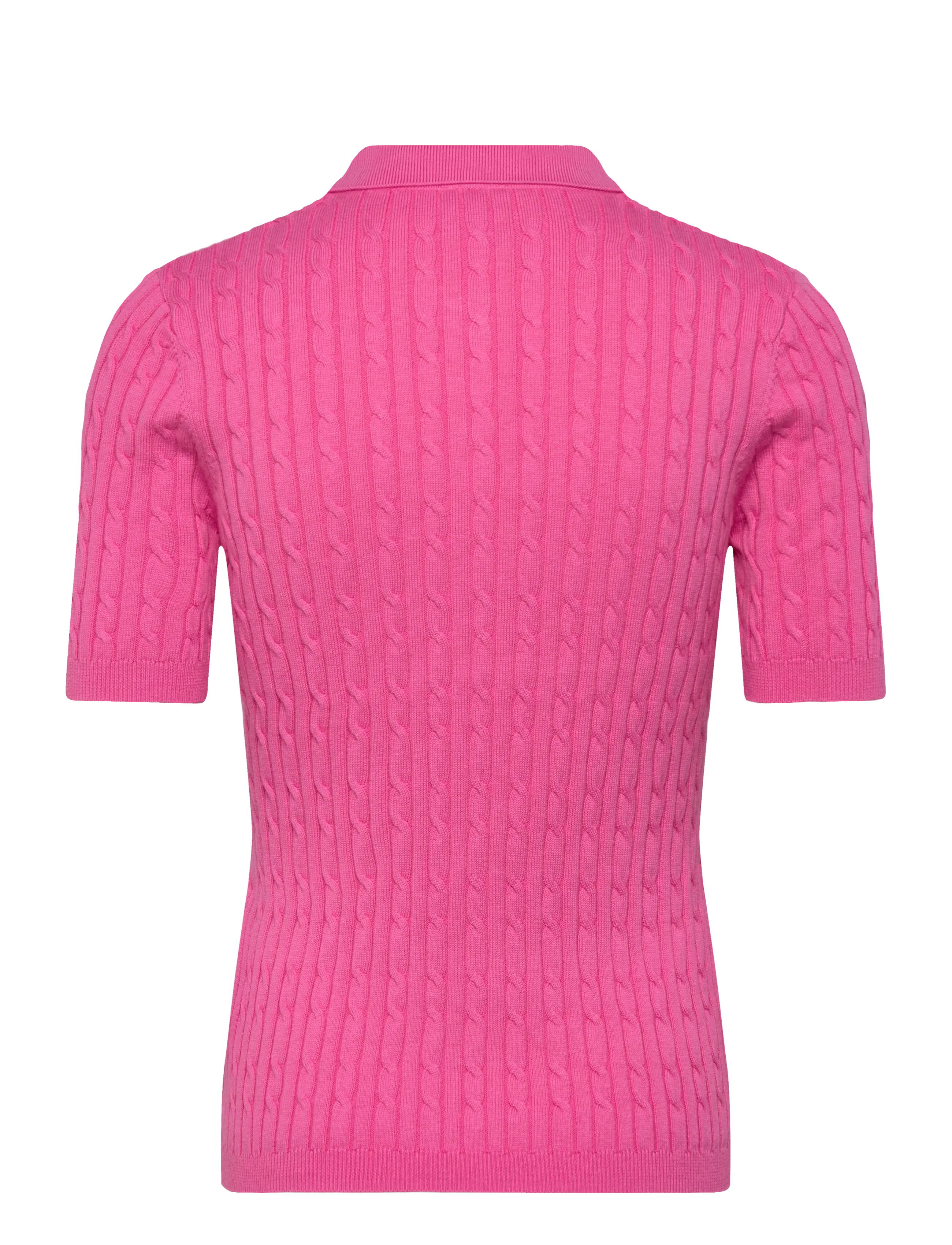 Daily Sports - Madelene 1/2S Polo shirt - tops & t-shirts - radiant pink - 2