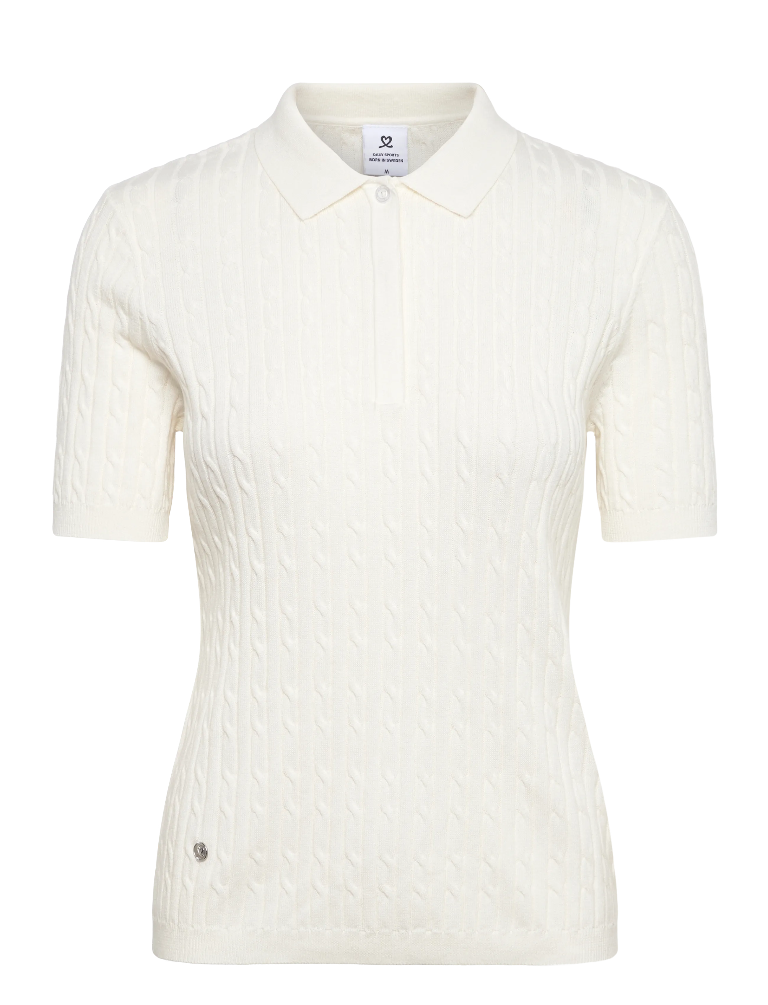 Daily Sports Madelene 1/2S Polo shirt - Daily Sports - WHITE / white