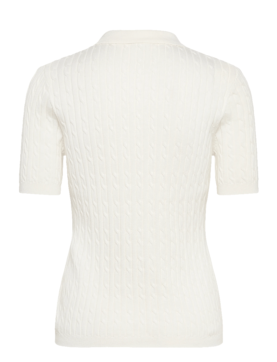 Daily Sports - Madelene 1/2S Polo shirt - oberteile & t-shirts - white - 2